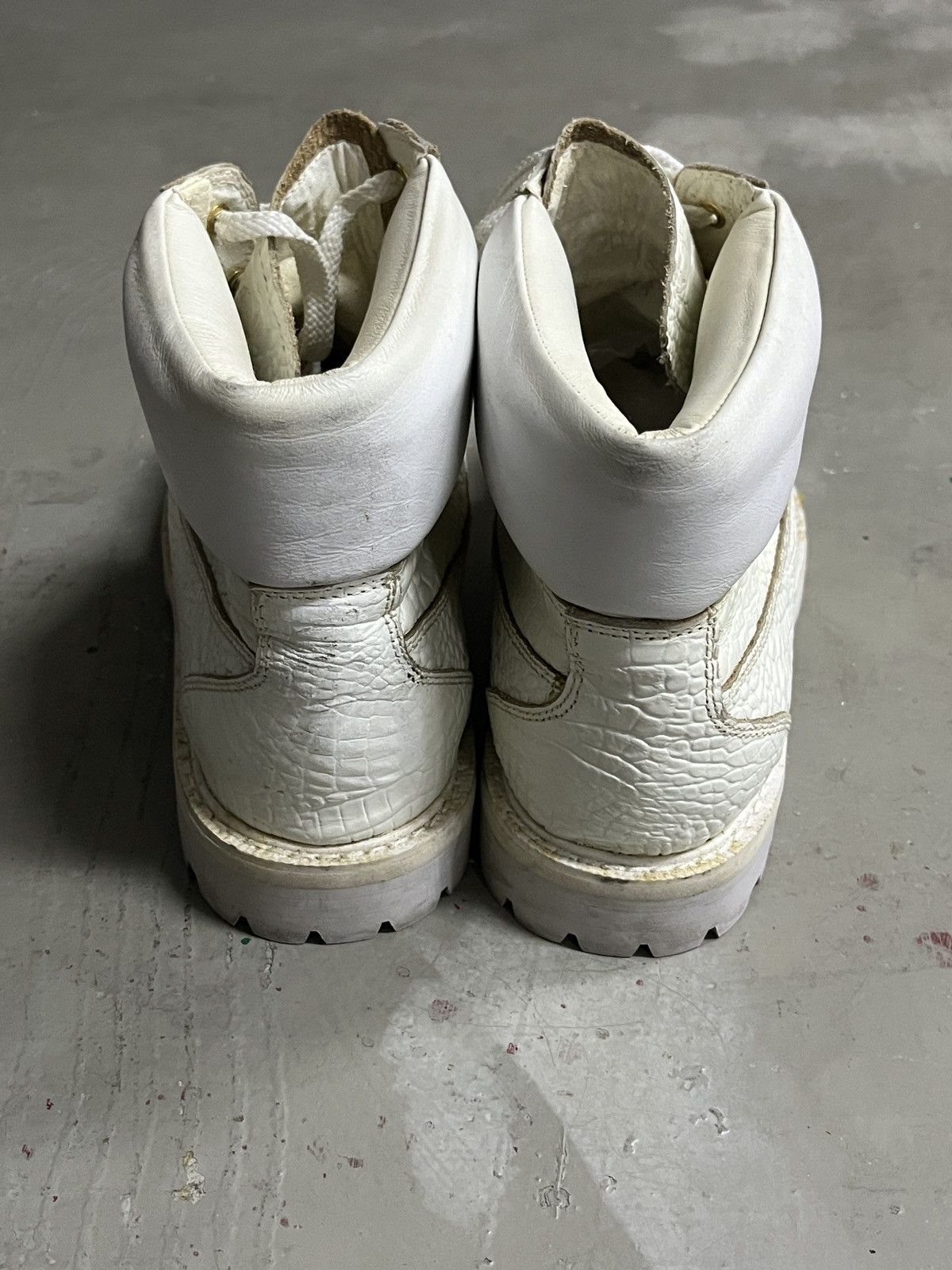 14th Addiction Juvenile Delinquent Balenciaga Style Crocodile Leather Boots Size US 9.5 / EU 42-43 - 7 Thumbnail