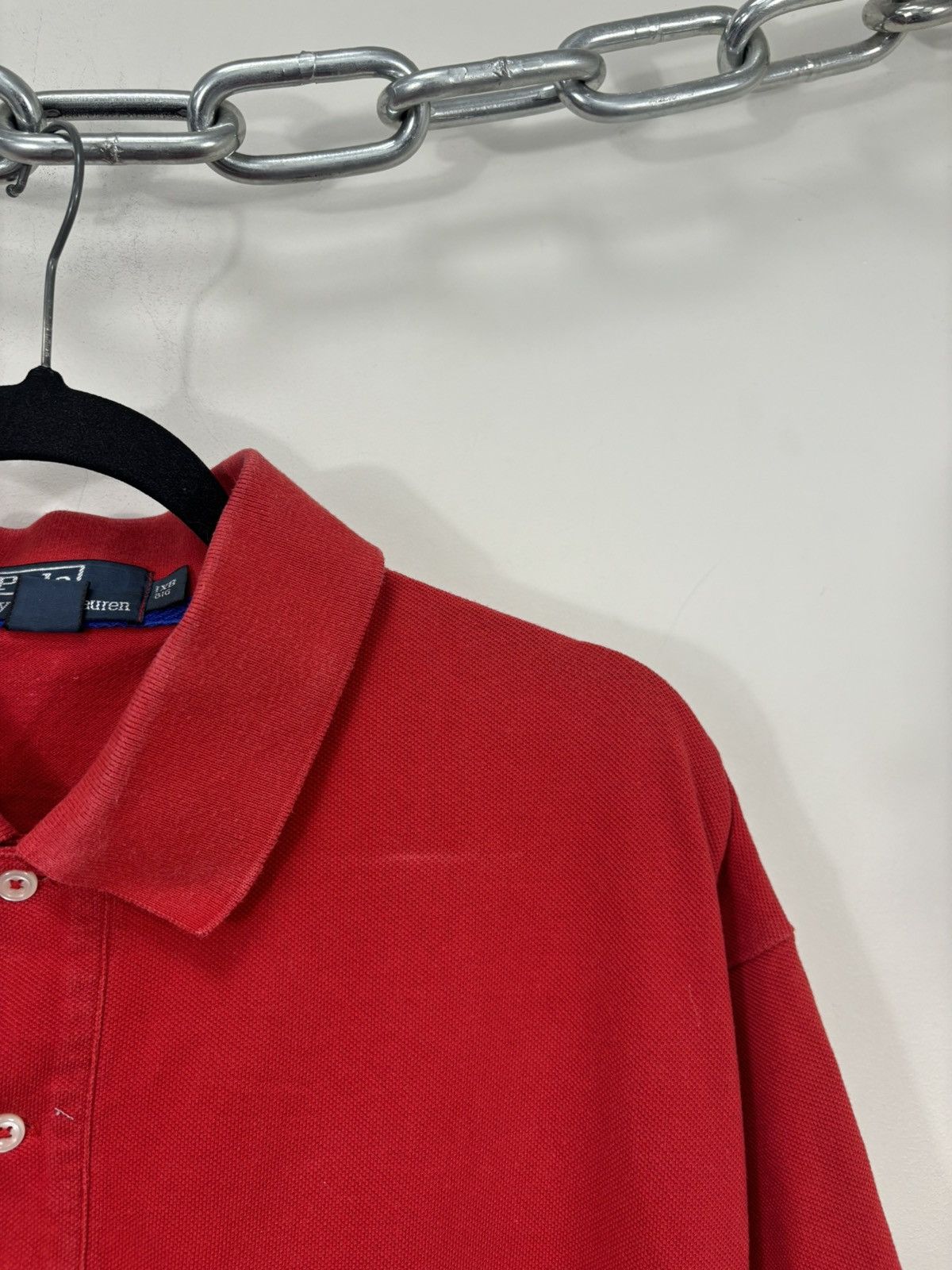 Vintage Polo Ralph Lauren Y2K Big USA Logo Hype Polo Shirt