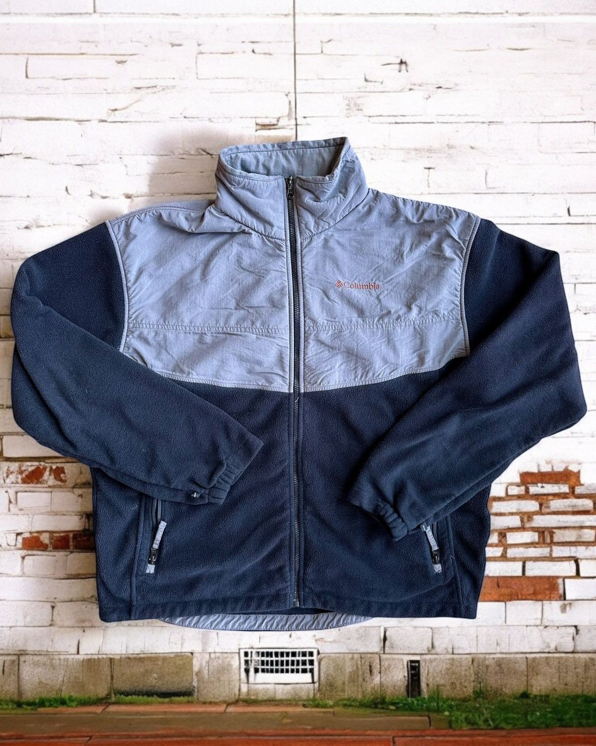 Columbia × Vintage 2000s Columbia Fleece Zip Up Size US XL / EU 56 / 4 - 1 Thumbnail
