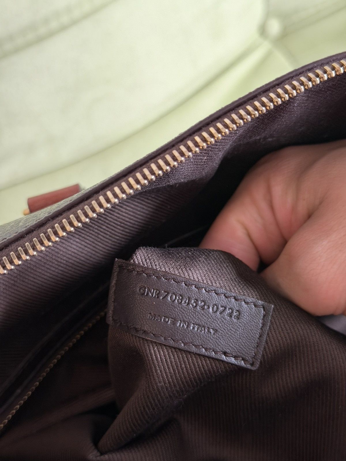 Saint Laurent Paris $2200 48H Monogram Duffle Bag Size ONE SIZE - 10 Thumbnail