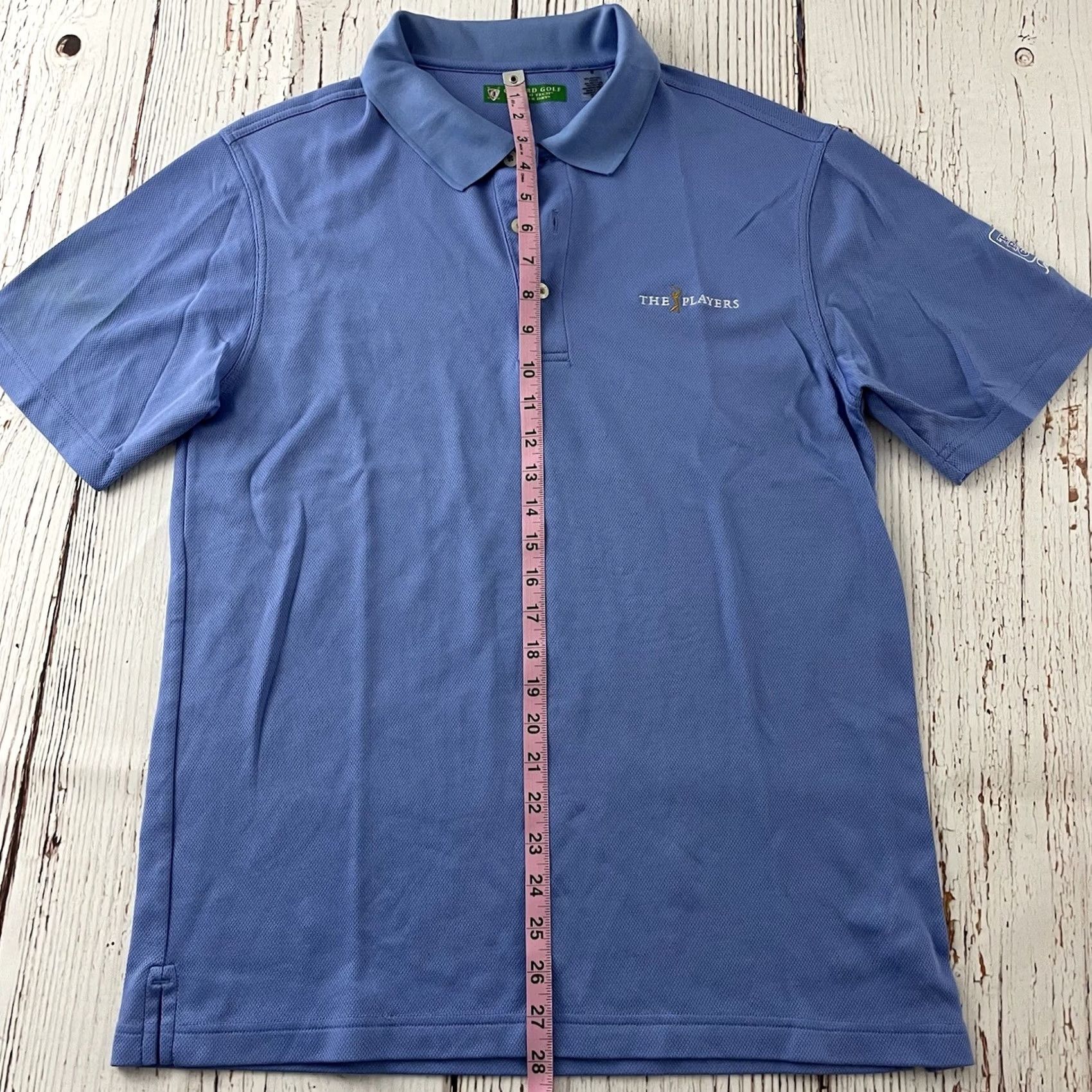 Superdry Oxford Shirt Mens S Blue Short Sleeve Polo Oxford Golf Earth Tech Super Dry The Players Polo Shirt Mens S Blue Size US S / EU 44-46 / 1 - 6 Thumbnail