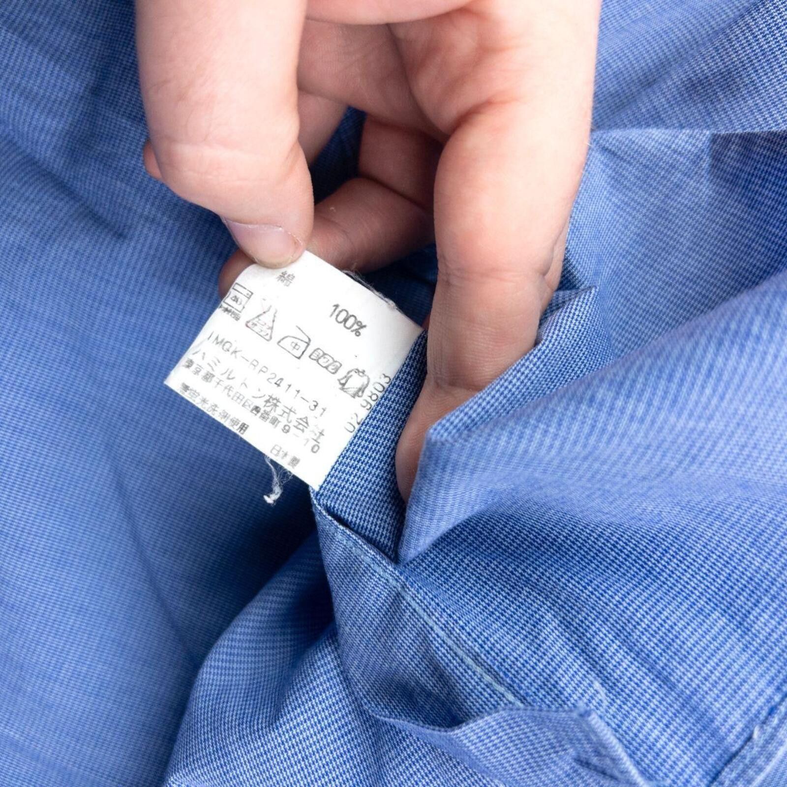Issey Miyake Vintage 90s Issey Miyake Long Sleeve Button Up Shirt Size L Size US L / EU 52-54 / 3 - 6 Thumbnail