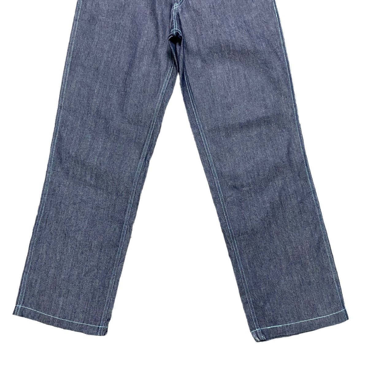 Toga Toga Archive Blue Stitch Denim Nankai Pants Size US 30 / EU 46 - 7 Thumbnail