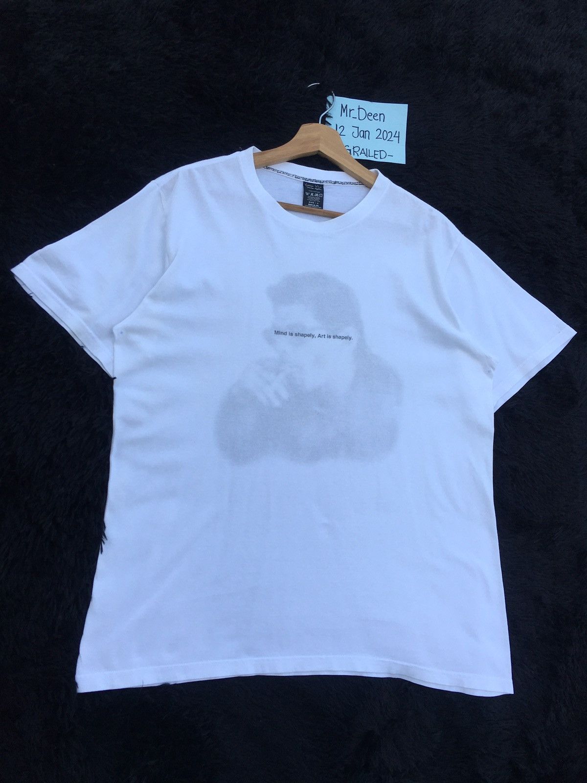 Number (N)ine Rare Number Nine Allen Ginsberg Poetics and Photo Tee Size US L / EU 52-54 / 3 - 3 Thumbnail
