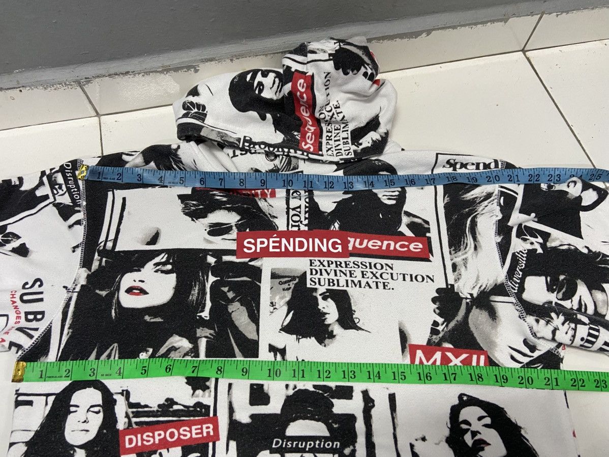 Japanese Brand B ONE SOUL FULLPRINT HYSTERIC GIRL STYLE PULLOVER HOODIE Size US M / EU 48-50 / 2 - 11 Thumbnail