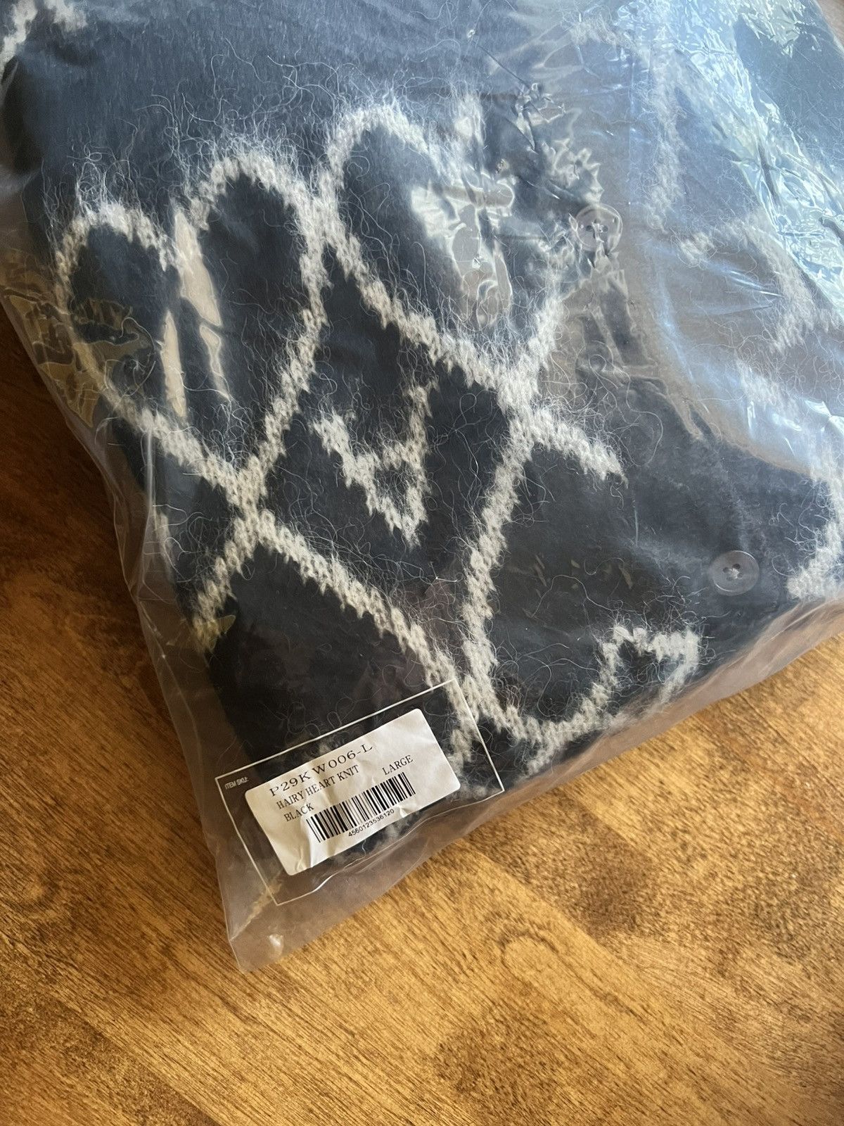 Palace Palace Hairy Heart Knit Sweater Size US L / EU 52-54 / 3 - 5 Thumbnail