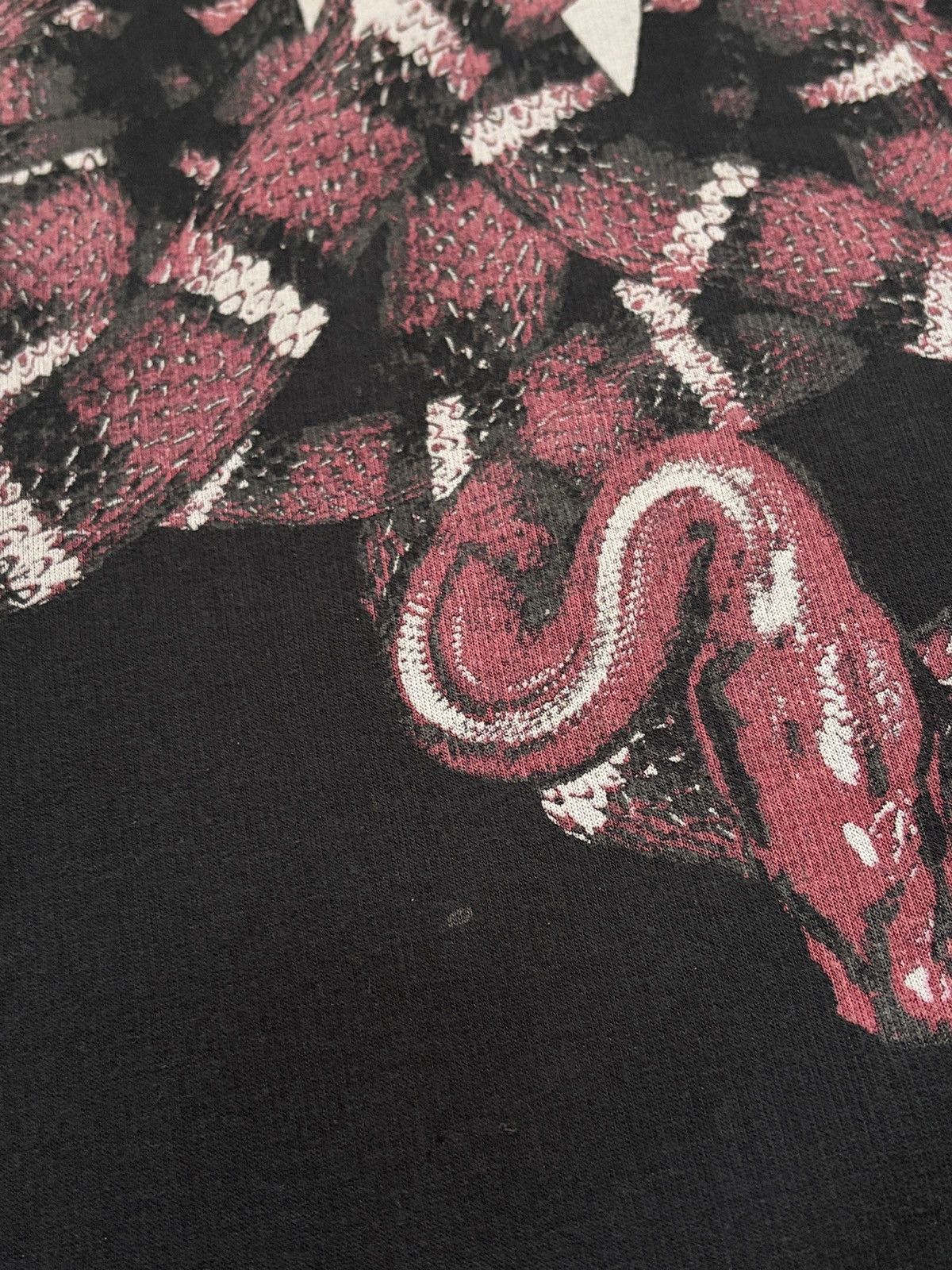 Marcelo Burlon Marcelo Burlon Snake Wings Print Sweatshirt Black Italy M Size US M / EU 48-50 / 2 - 13 Thumbnail
