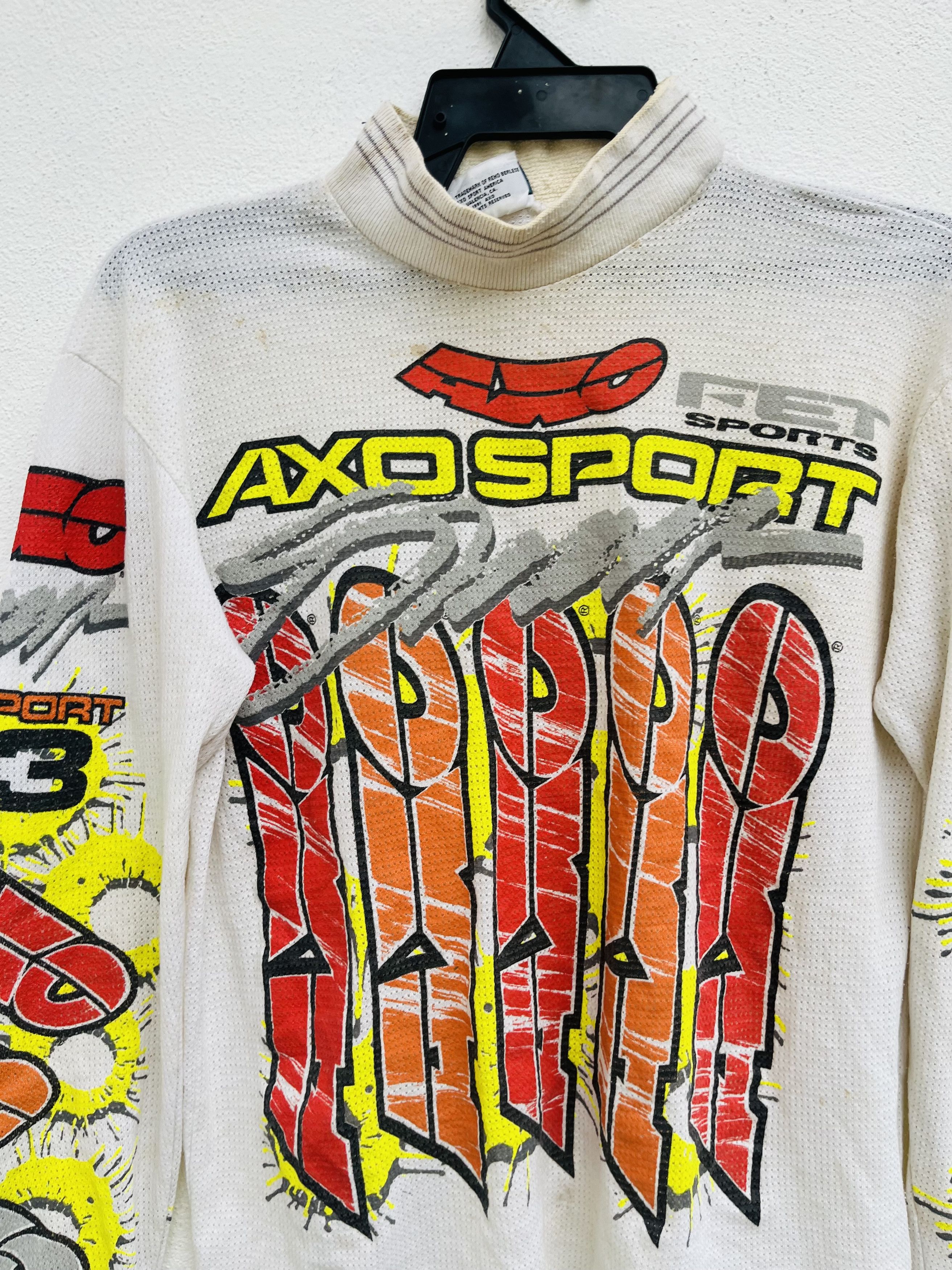 Japanese Brand Vintage Axo Sport Motorcross Fashion Style Size US M / EU 48-50 / 2 - 3 Thumbnail
