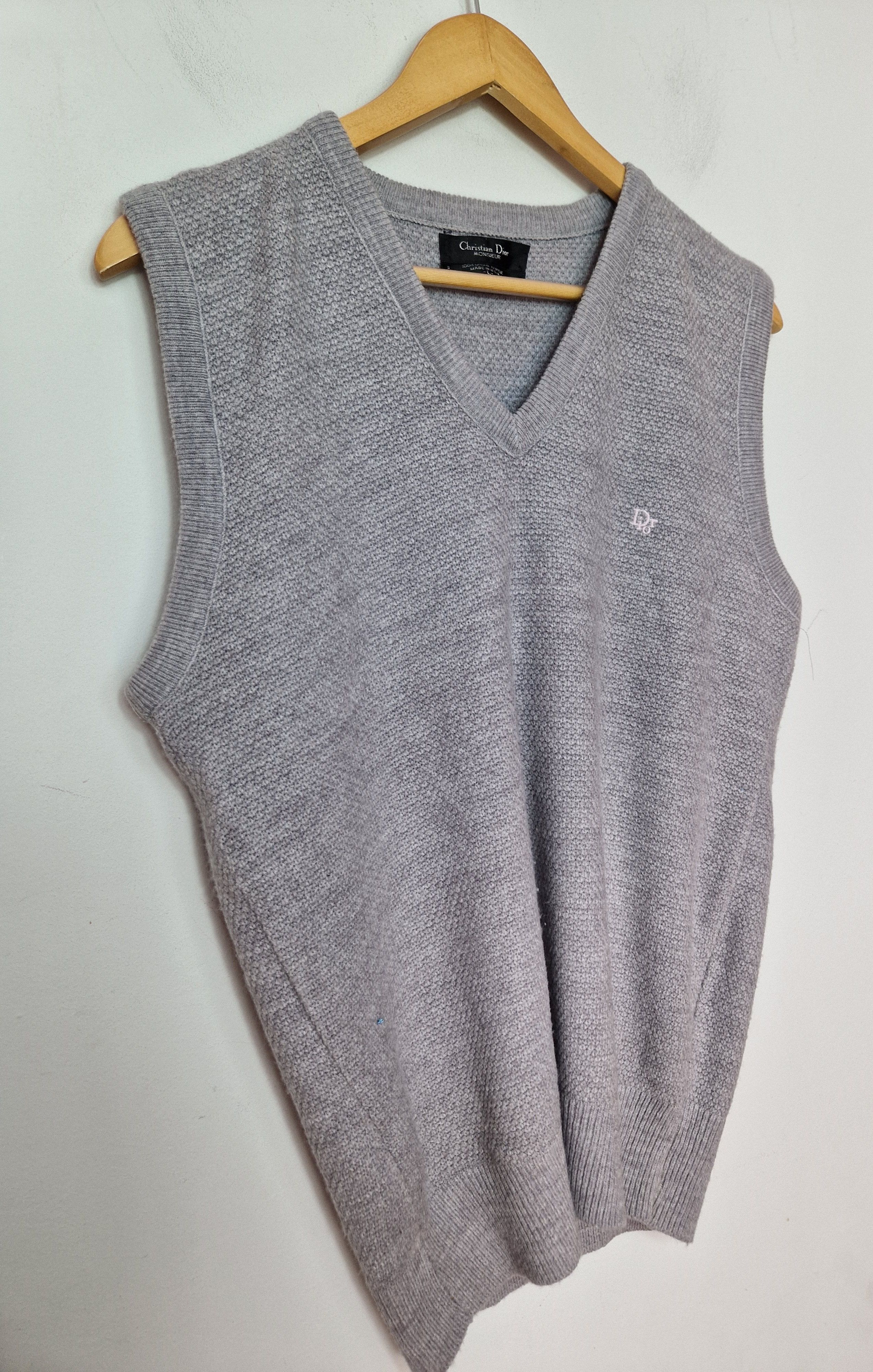 Dior Dior vintage logo vest Size US L / EU 52-54 / 3 - 3 Thumbnail