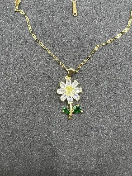 Jewelry Matsumoto x Maki Daisy flower gold chain necklace Size ONE SIZE - 8 Thumbnail