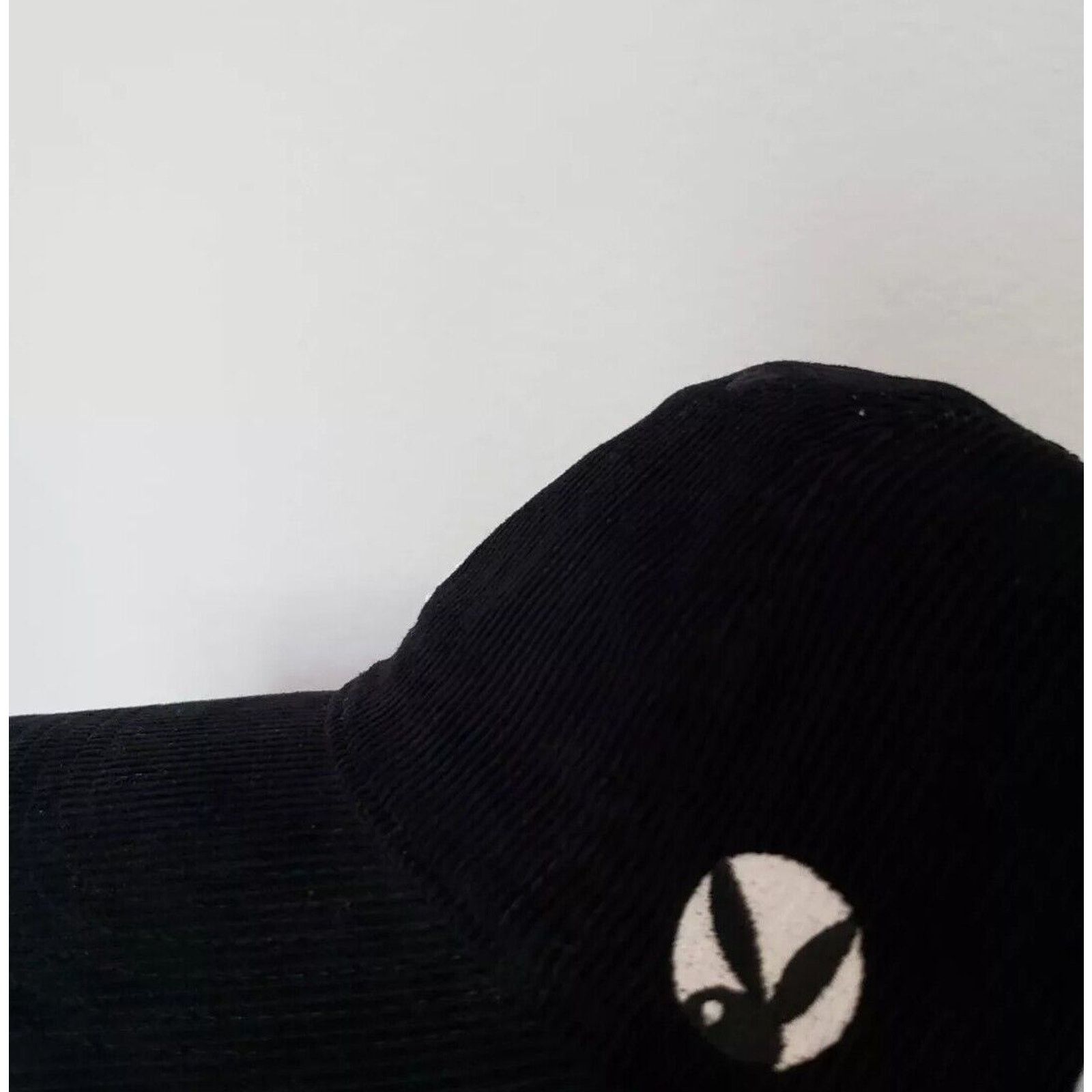 Lids Playboy Hat Cap Corduroy Dad Hat Black Tux Strap Bunny Lids Size ONE SIZE - 4 Thumbnail