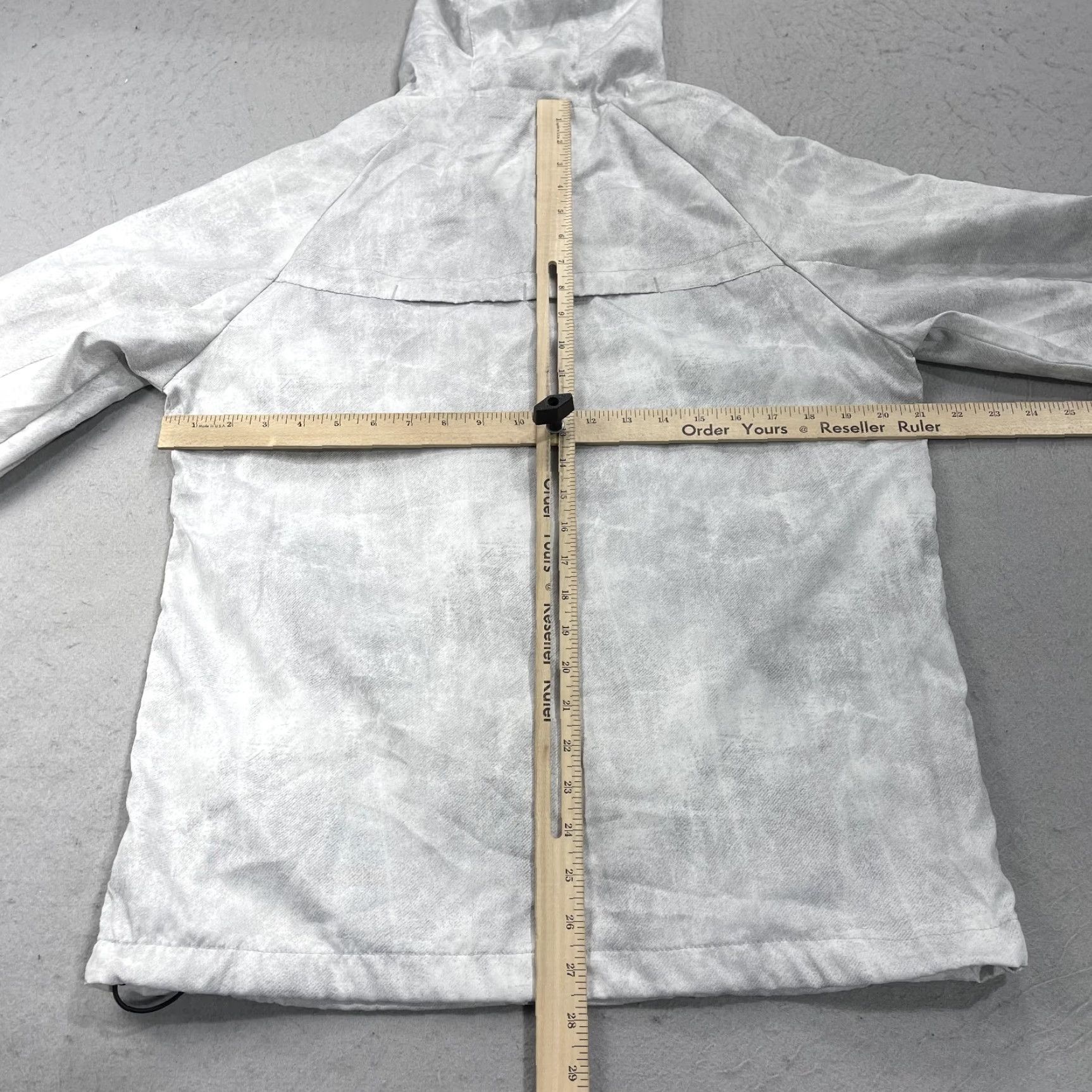 Vintage Sunday Swagger Golf Jacket Mens Small Gray Full Zip Hooded Windbreaker Abstract Shirt Size US S / EU 44-46 / 1 - 7 Thumbnail
