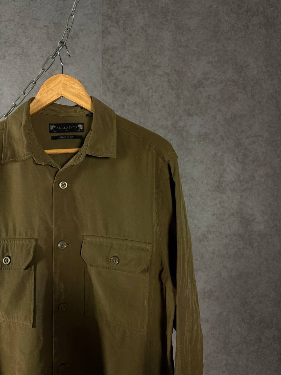 Allsaints Allsaints designer double pocket relaxed shirt Size US M / EU 48-50 / 2 - 2 Thumbnail