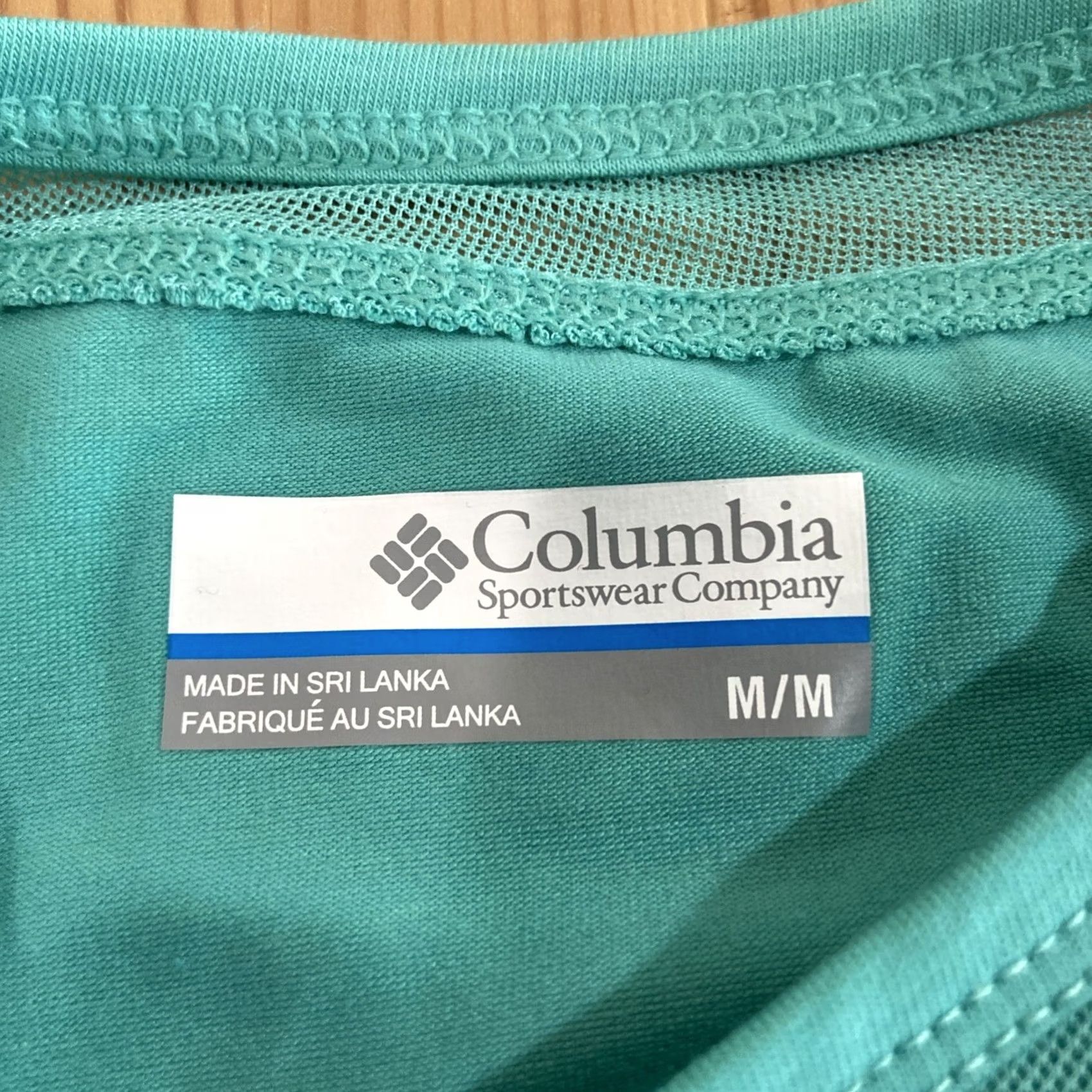 Vintage Columbia Slack Water Knit Tank II Womens Medium Blue Shirt UPF 50 Omni-Shade Size M / US 6-8 / IT 42-44 - 2 Thumbnail