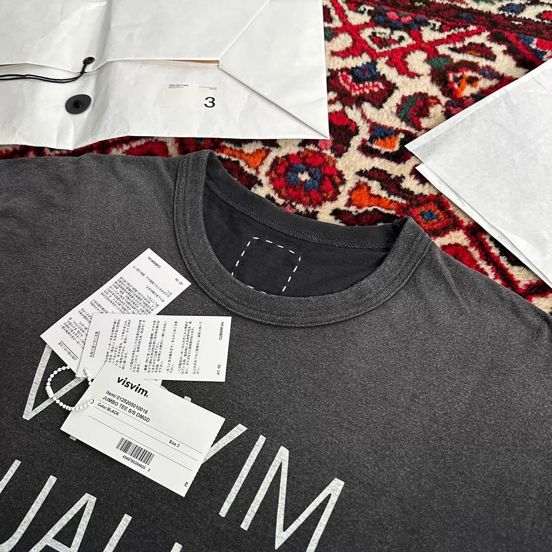Visvim visvim 25aw JUMBO TEE S/S Size 3 Size US L / EU 52-54 / 3 - 3 Thumbnail