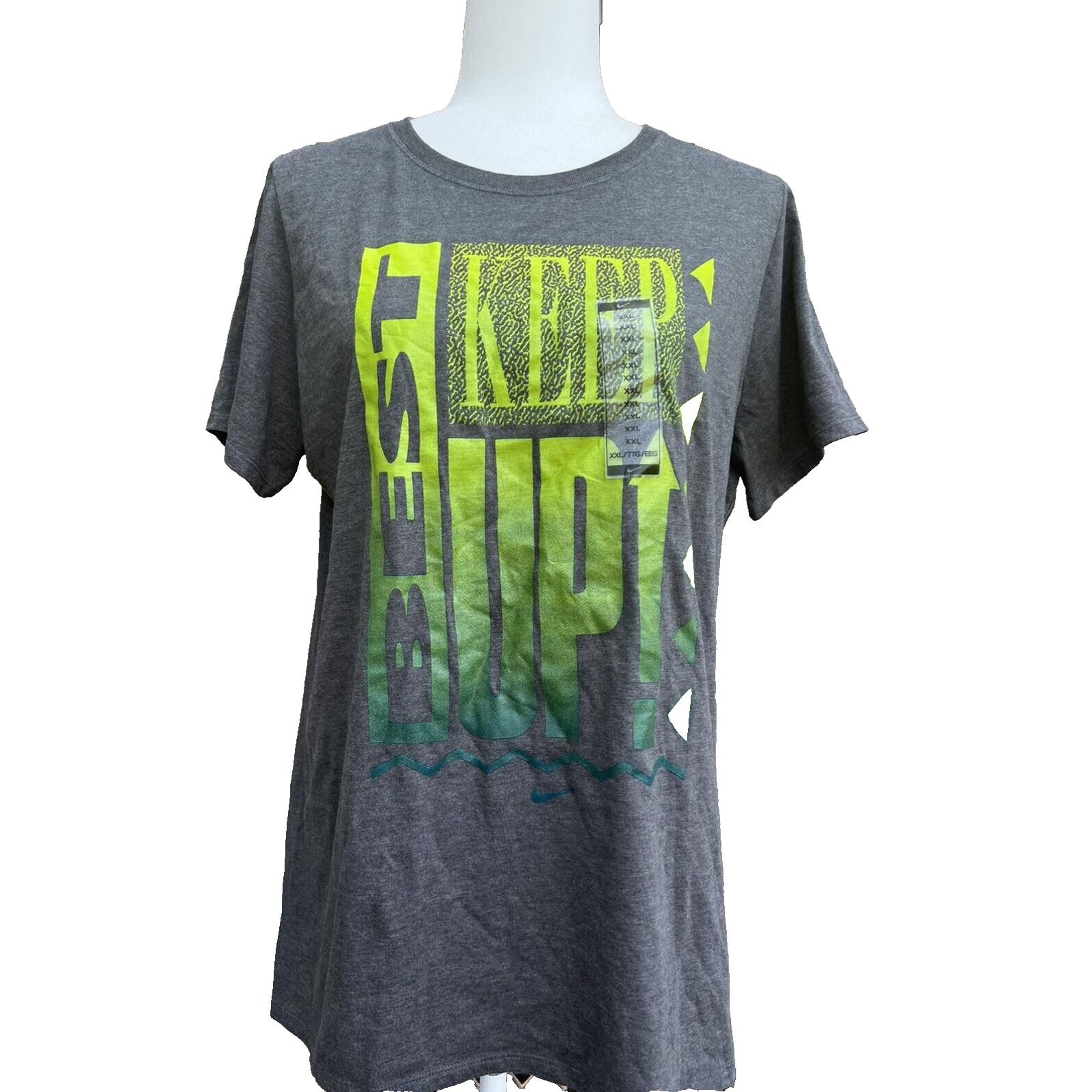 Nike THE NIKE TEE T-shirt gray top oversized neo Size XXL A000206 Size US XXL / EU 58 / 5 - 1 Thumbnail
