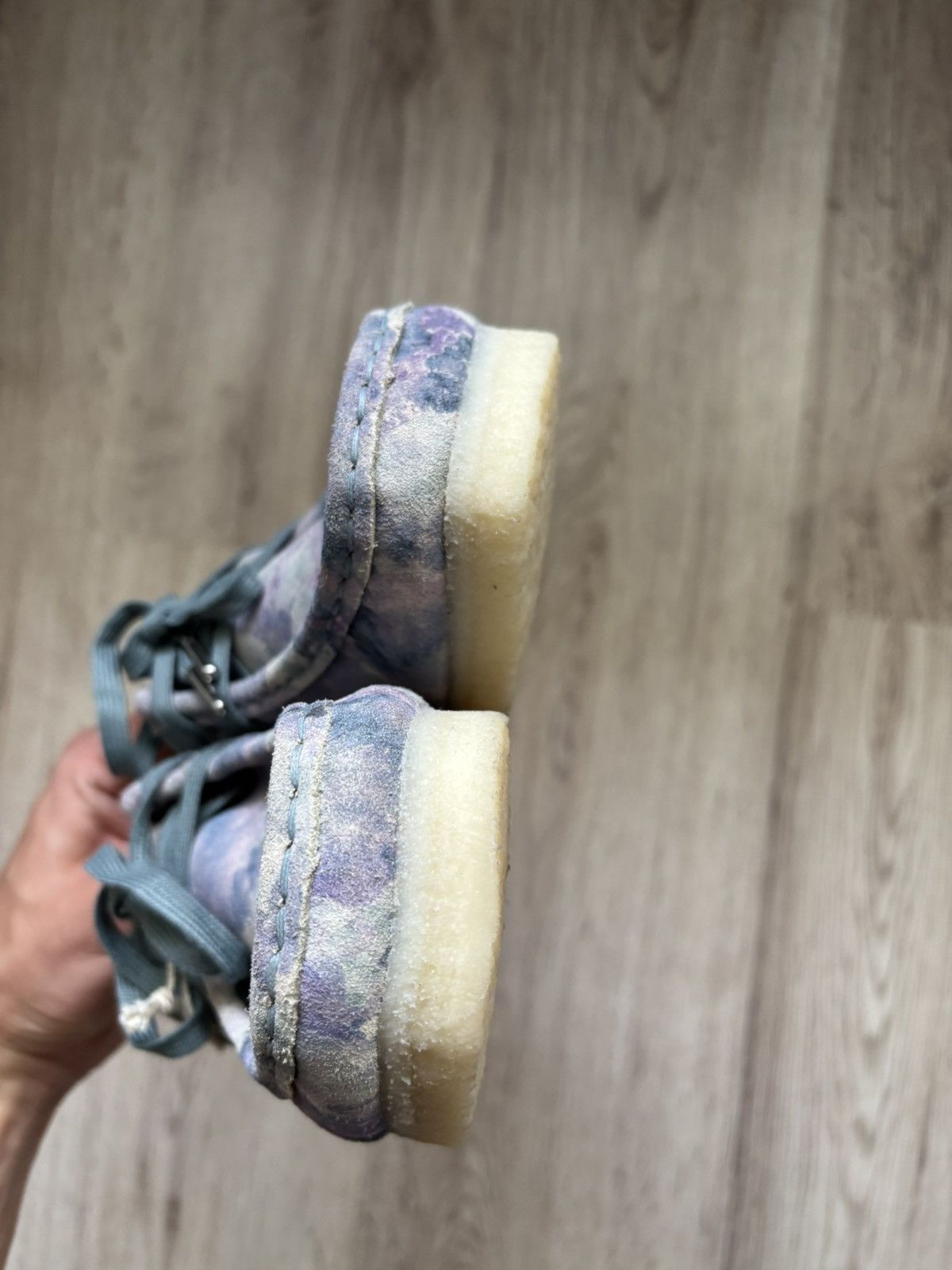 Clarks Clarks Wallabee floral multicolor print leather Size US 8.5 / IT 38.5 - 5 Thumbnail