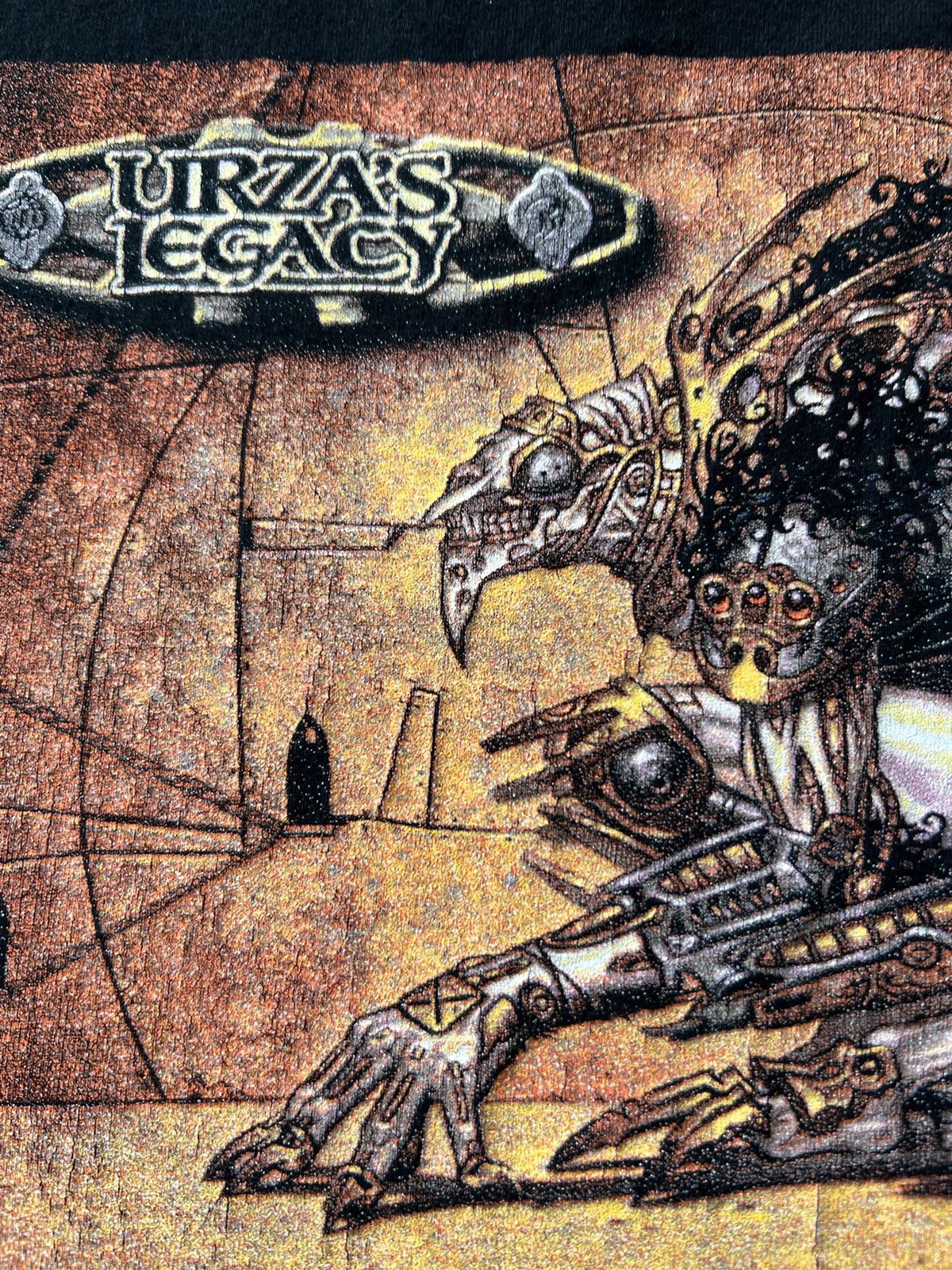 Vintage Vintage 90s Magic the Gathering Urza's Legacy Tournament Tee Size US XL / EU 56 / 4 - 14 Thumbnail
