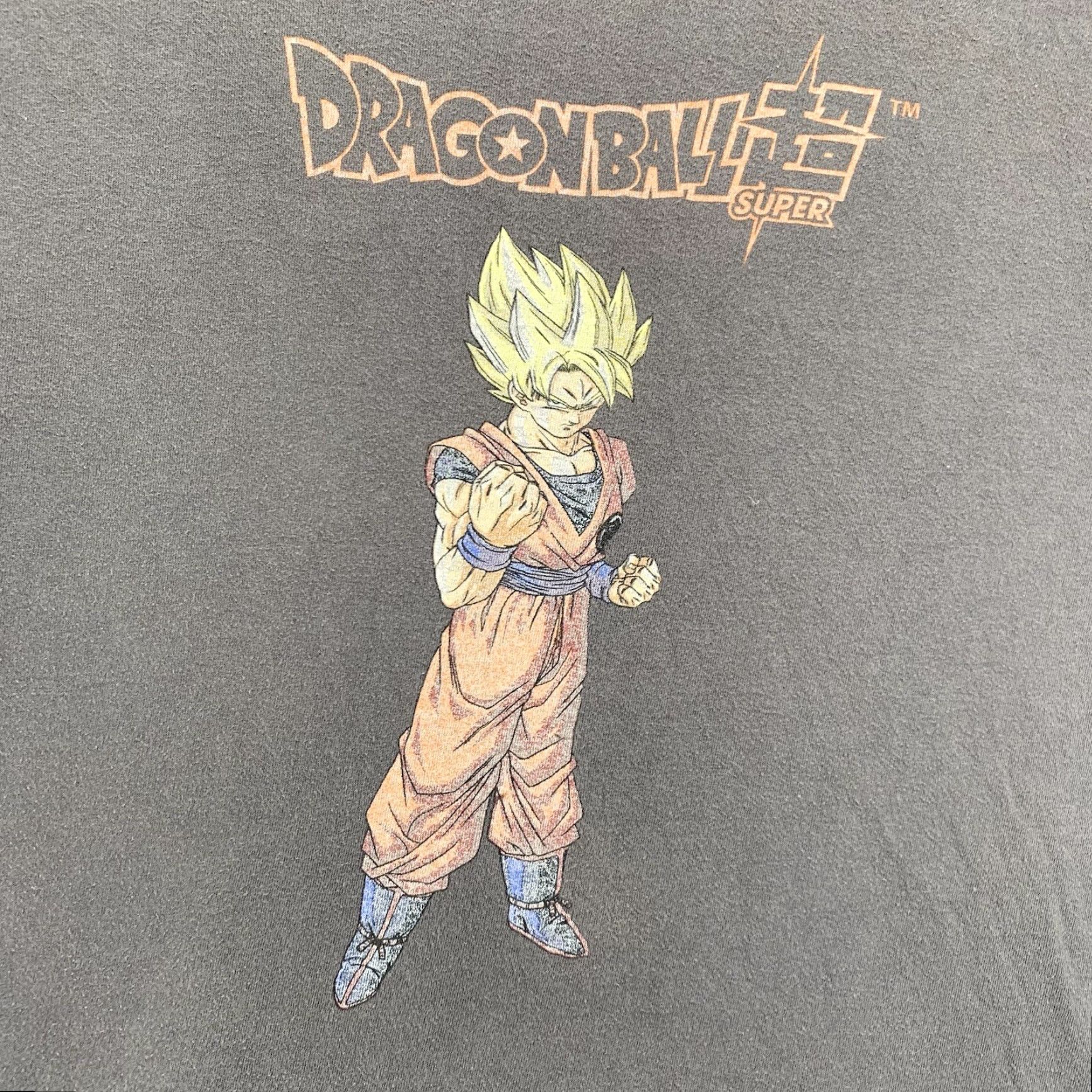 Vintage VINTAGE Dragon Ball Super T-Shirt Men 2XL Cotton Anime Graphic Crew Neck Faded Gray Oversized Casual Size US XXL / EU 58 / 5 - 2 Thumbnail