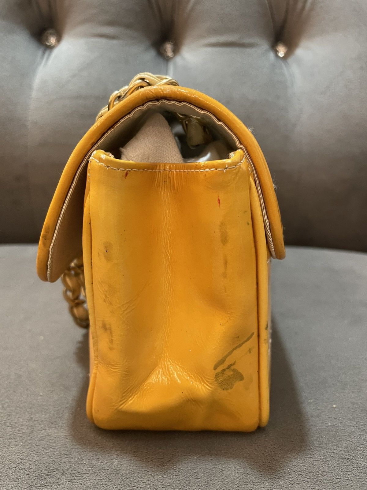Chanel Authentic CHANEL timeless/ classique patent leather Size ONE SIZE - 16 Thumbnail