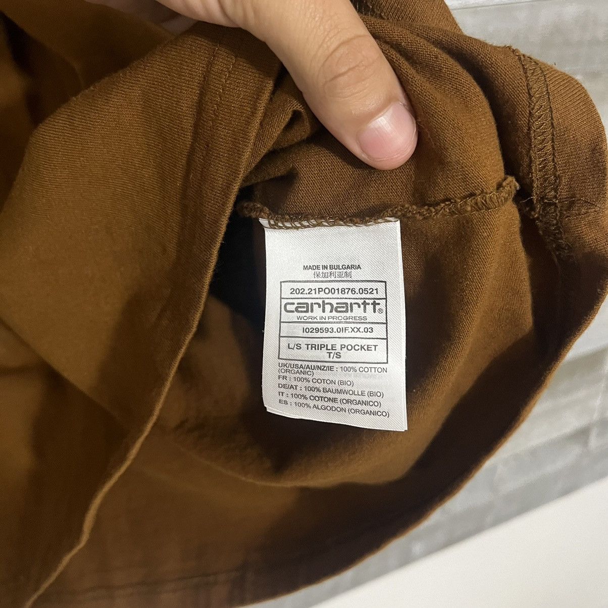Carhartt Carhartt L/S Multicolor Size US M / EU 48-50 / 2 - 3 Thumbnail