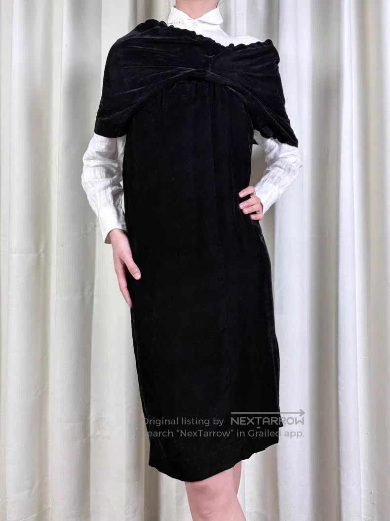 Other Comme des Garcons Crushed Velvet Overalls Skirt Size M / US 6-8 / IT 42-44 - 1 Thumbnail