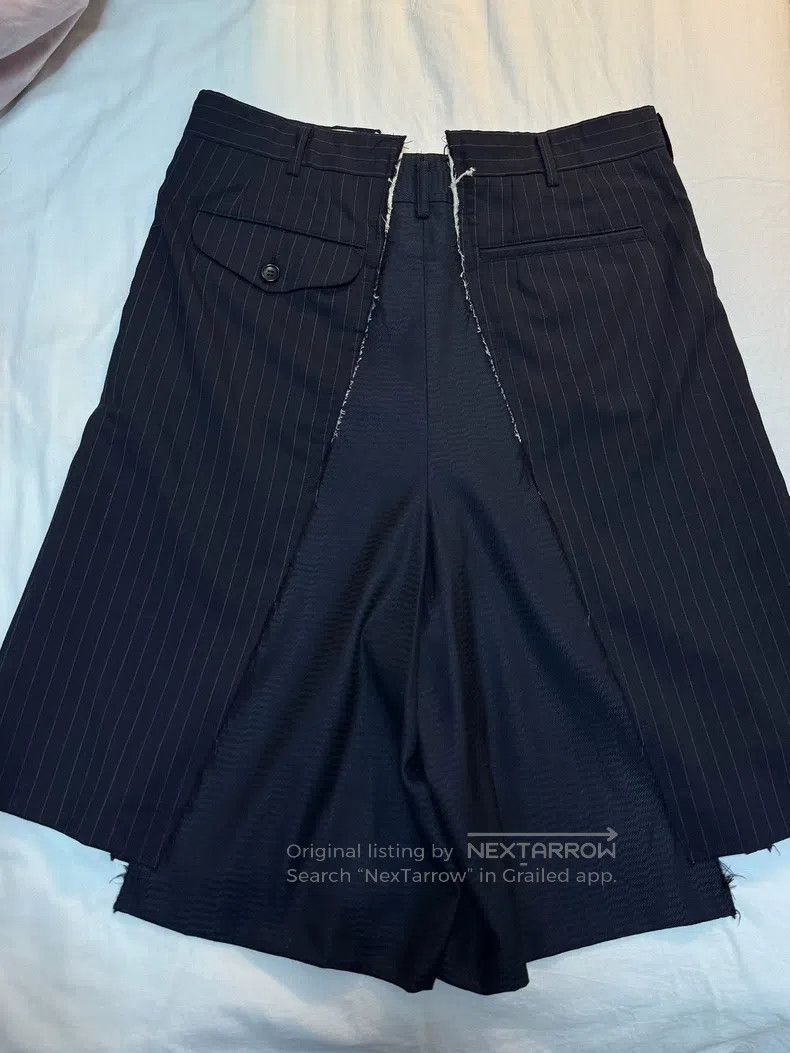 Comme des Garcons Comme Des Garcons size S Striped Patchwork Shorts Size 22" - 2 Thumbnail