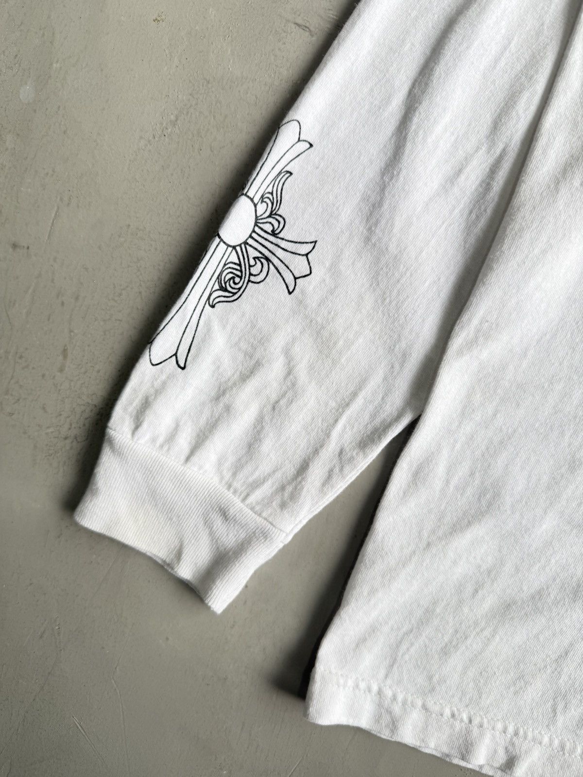 Chrome Hearts Rare 90s - Vine Dagger Pocket Longsleeves Size US S / EU 44-46 / 1 - 4 Thumbnail