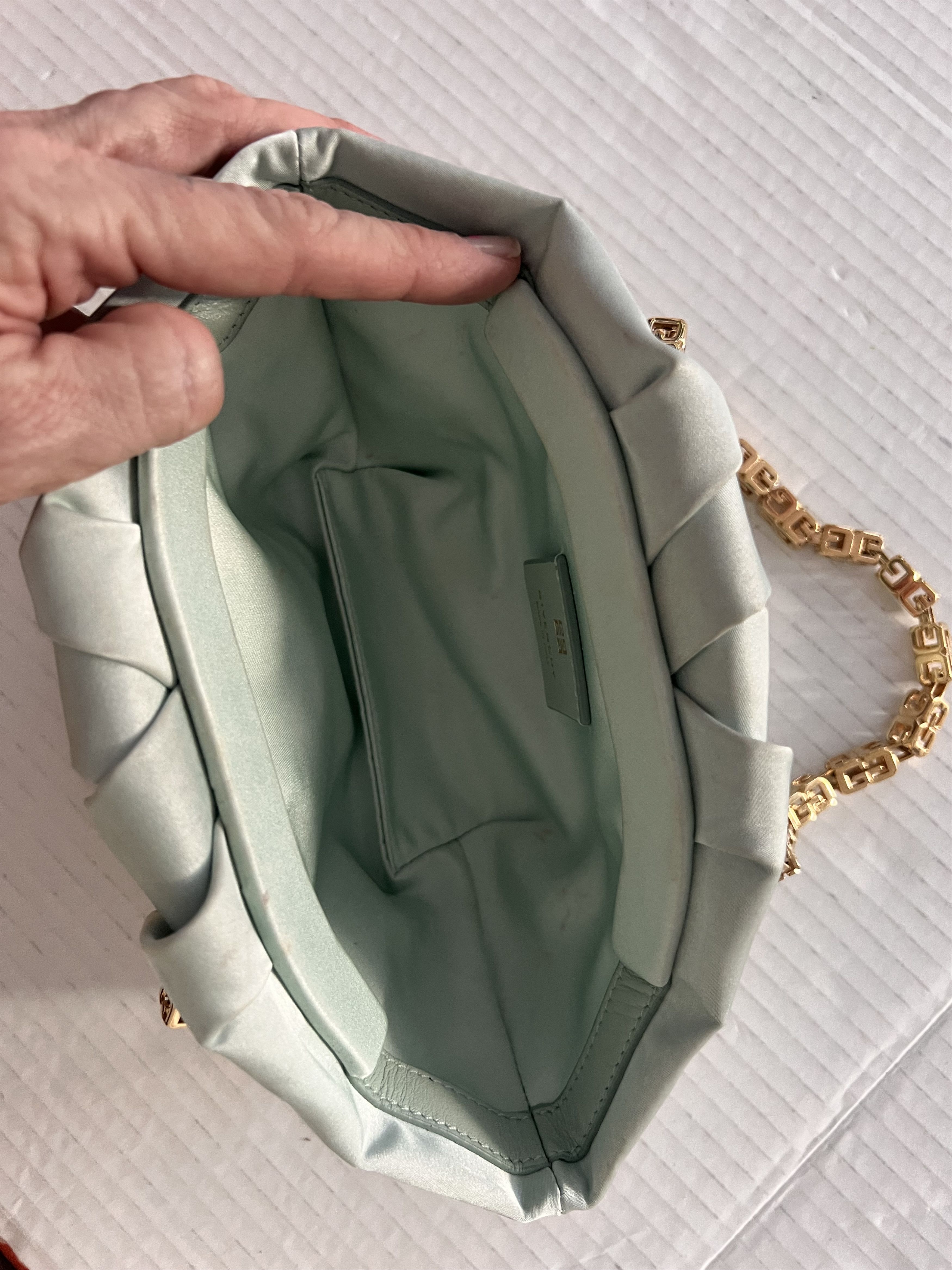Givenchy Givenchy Kenny satin mint green mini bag Size ONE SIZE - 7 Thumbnail