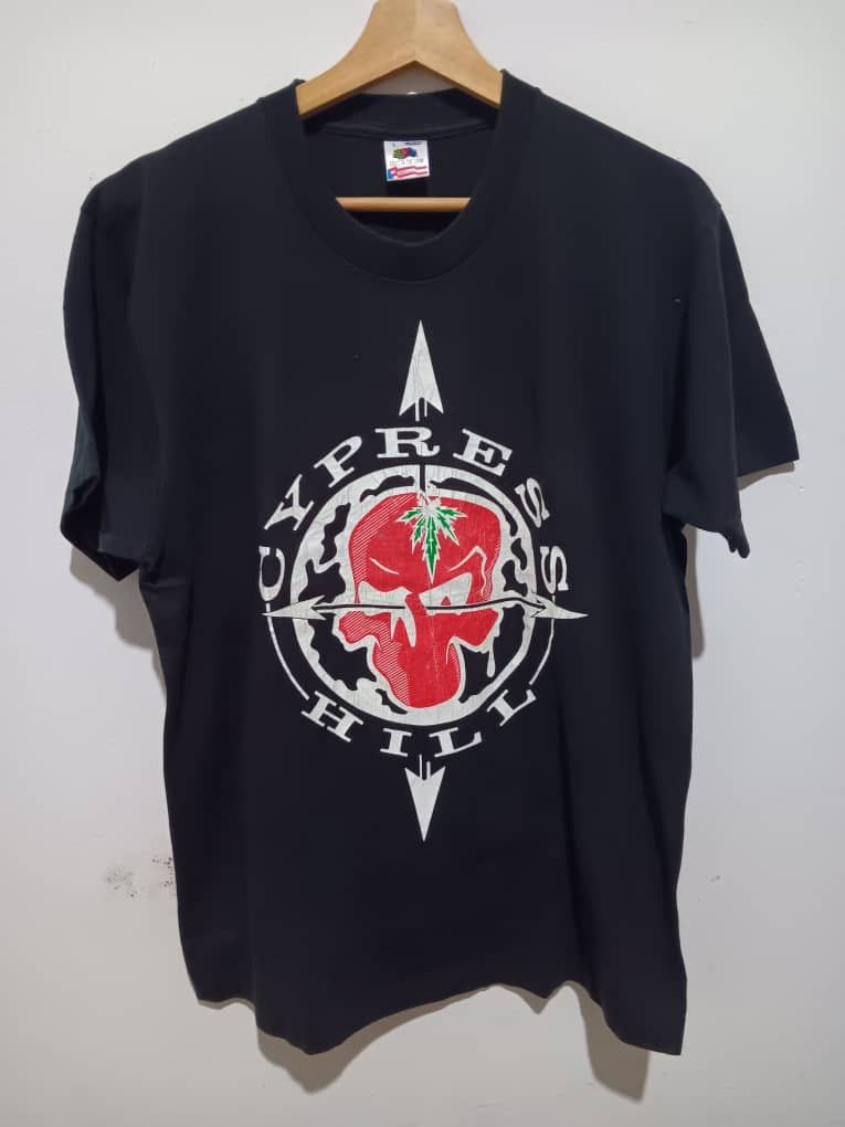 Rap Tees VINTAGE CYPRESS HILL PROMO TOUR With Back Hit Print Shirt Size US L / EU 52-54 / 3 - 1 Thumbnail