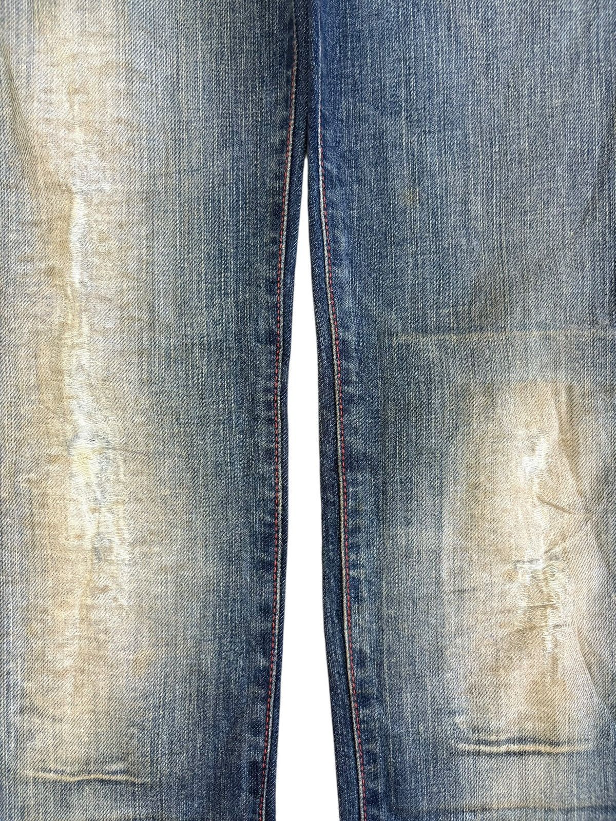 Diesel Vintage Italy Diesel Matic Mud Wash Distressed Jeans Size 27" / US 4 / IT 40 - 3 Thumbnail