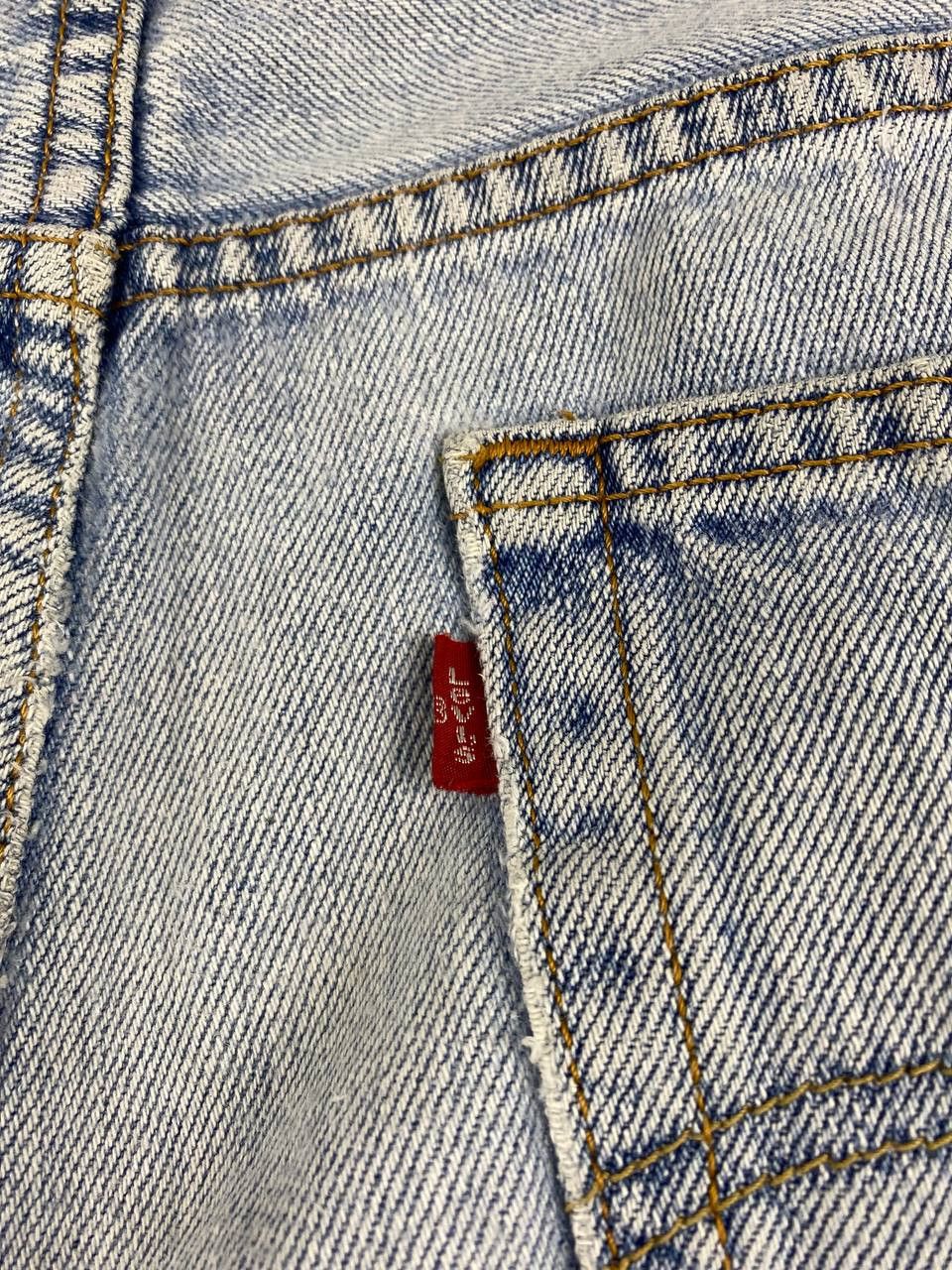 Levi's vintage levis 505 regular fit distressed denim nice design Size US 39 - 7 Thumbnail