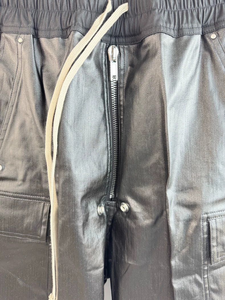Rick Owens Rick owens Waxed cargo overalls pants Size US 40 / EU 56 - 4 Thumbnail