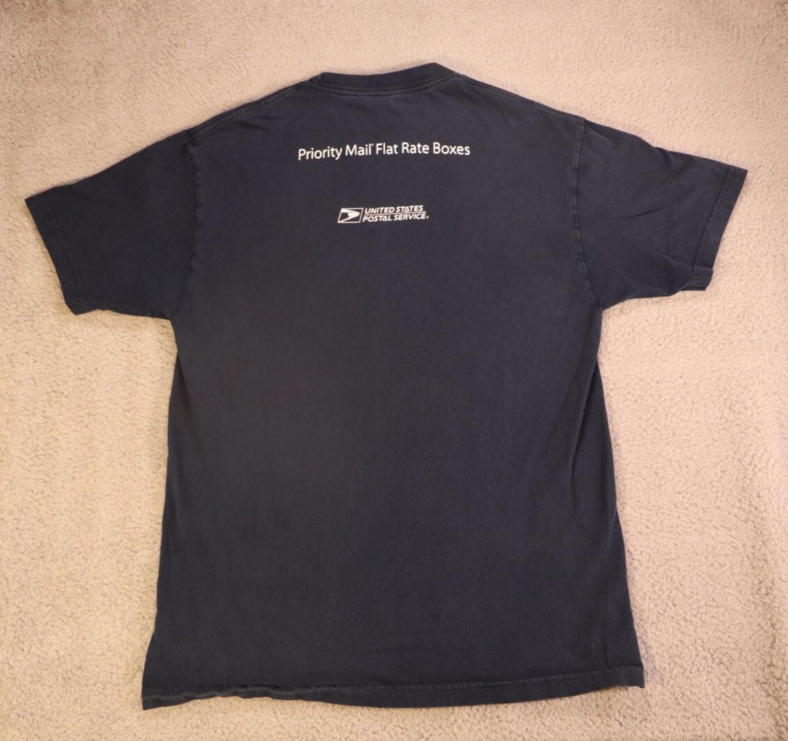Marina Rinaldi US Post Office Blue Shirt Large Simpler Way To Ship Made USA Size US L / EU 52-54 / 3 - 7 Thumbnail