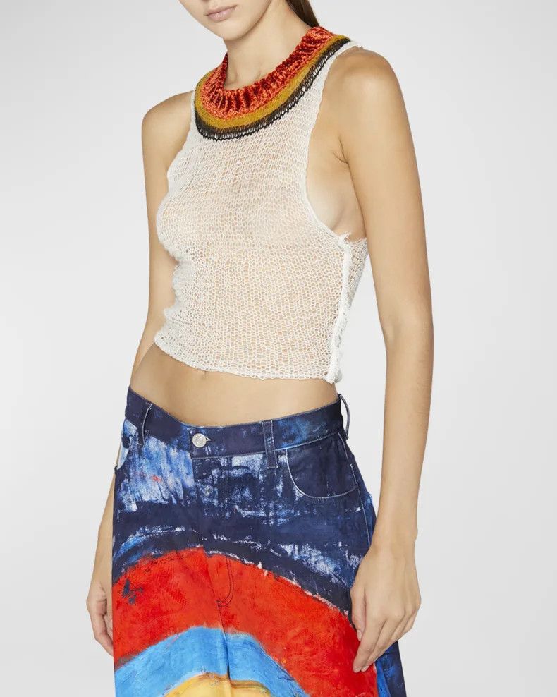 Marni o1y1125 Blouse in Multicolor Size M / US 6-8 / IT 42-44 - 1 Preview