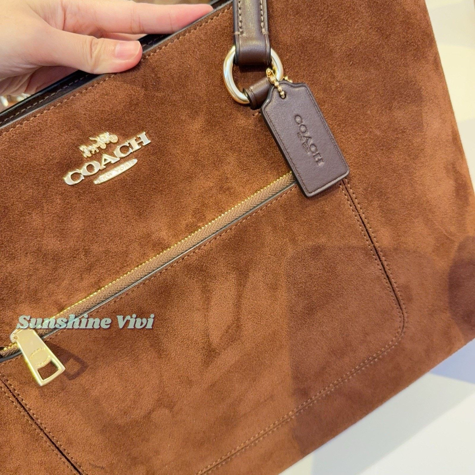 Coach NWT Bundle COACH CCC77 Station Tote Bag & CR623 Long Wallet Size ONE SIZE - 6 Thumbnail