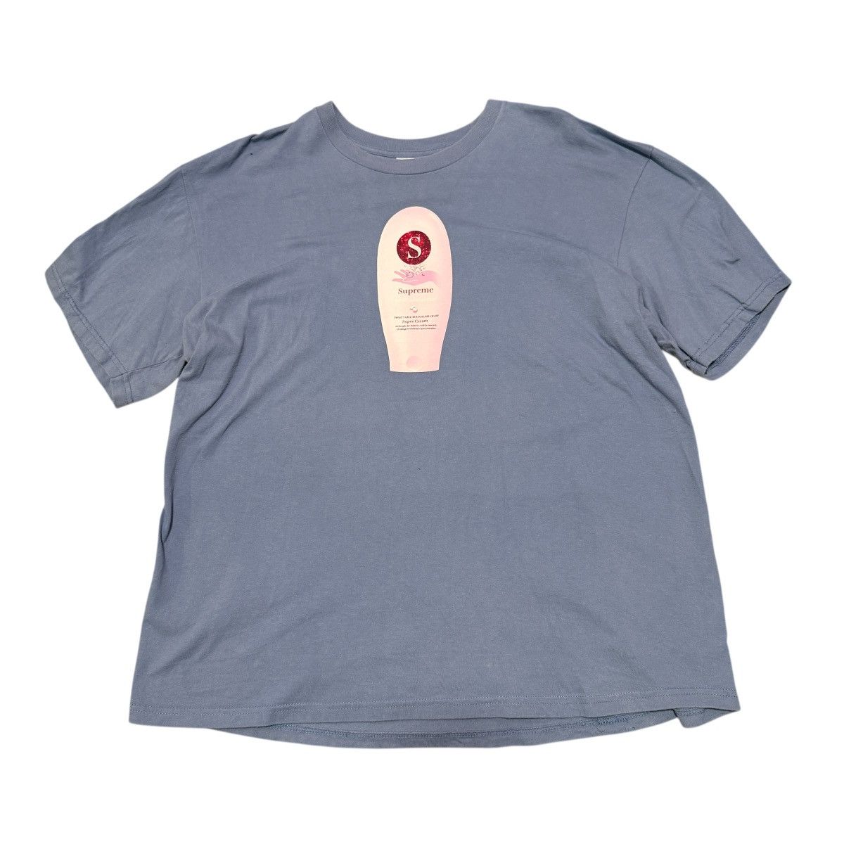 Supreme Supreme Super Cream T Shirt Fall/Winter 2019 Blue FW19 Size US XL / EU 56 / 4 - 1 Thumbnail