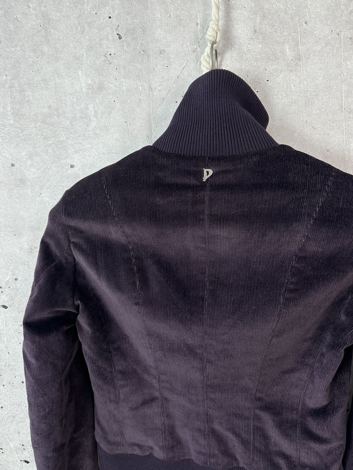 Dondup Dondup Corduroy Eggplant Multipocket Zip Women’s Jacket Size S / US 4 / IT 40 - 10 Thumbnail