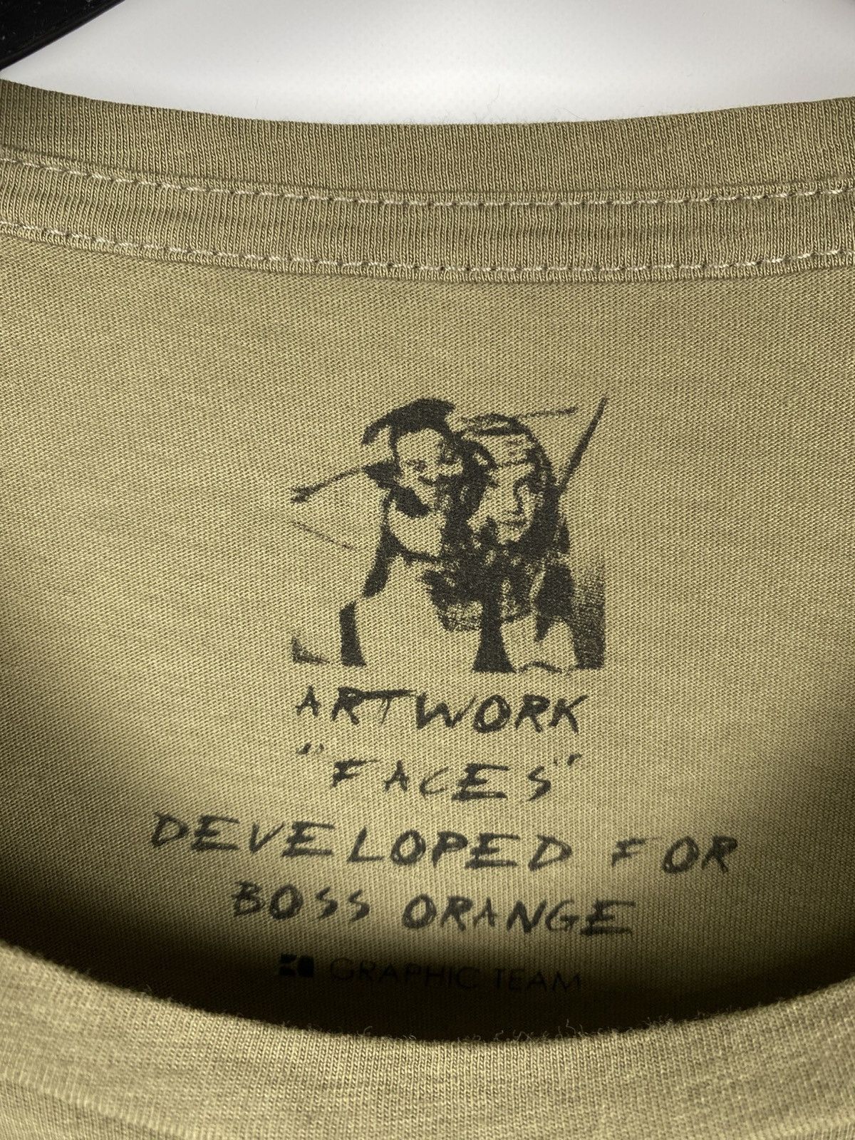 Hugo Boss Boss Orange Artwork Faces Longsleeve Tee Rare Men size XL Size US XL / EU 56 / 4 - 3 Thumbnail
