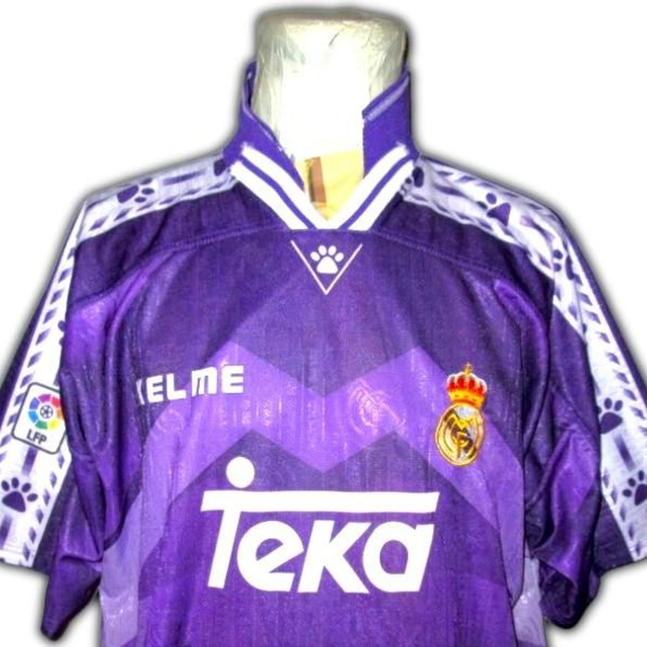 Other Real Madrid 1995 1996 1997 Kelme Maglia maillot Camiseta Size US XL / EU 56 / 4 - 1 Thumbnail