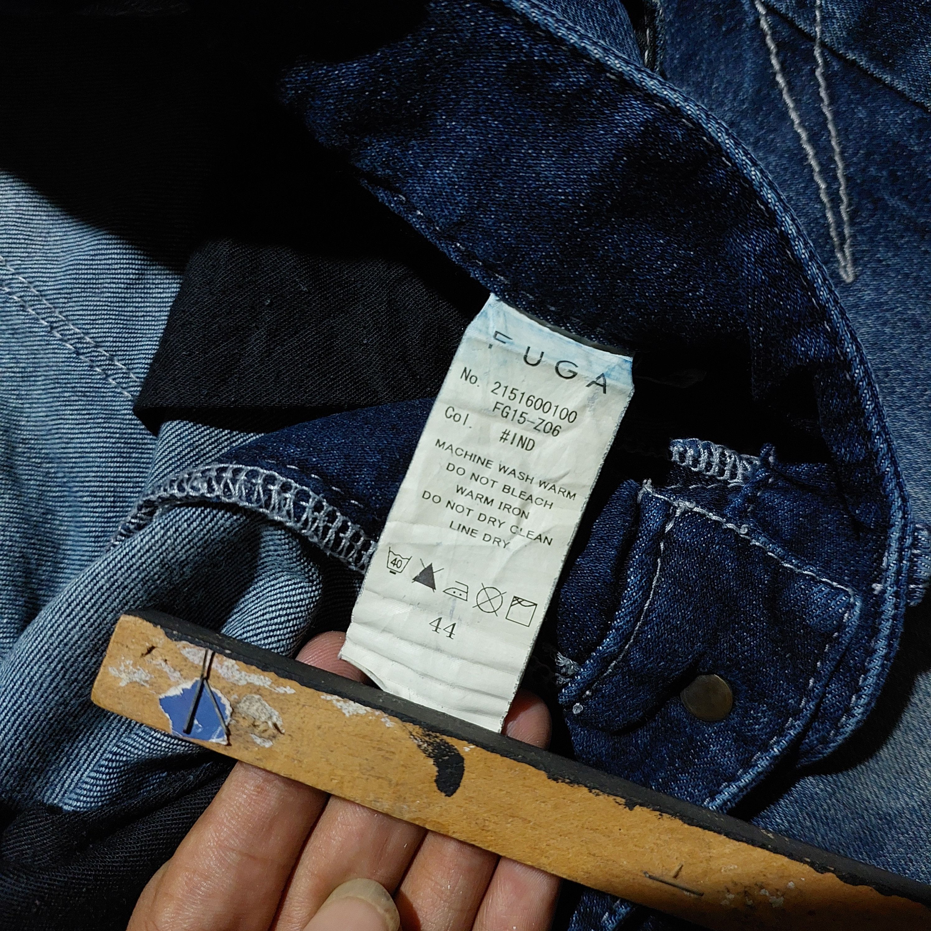 GOSTAR DE FUGA FUGA Stretch blue Faded Jeans Size US 30 / EU 46 - 10 Thumbnail