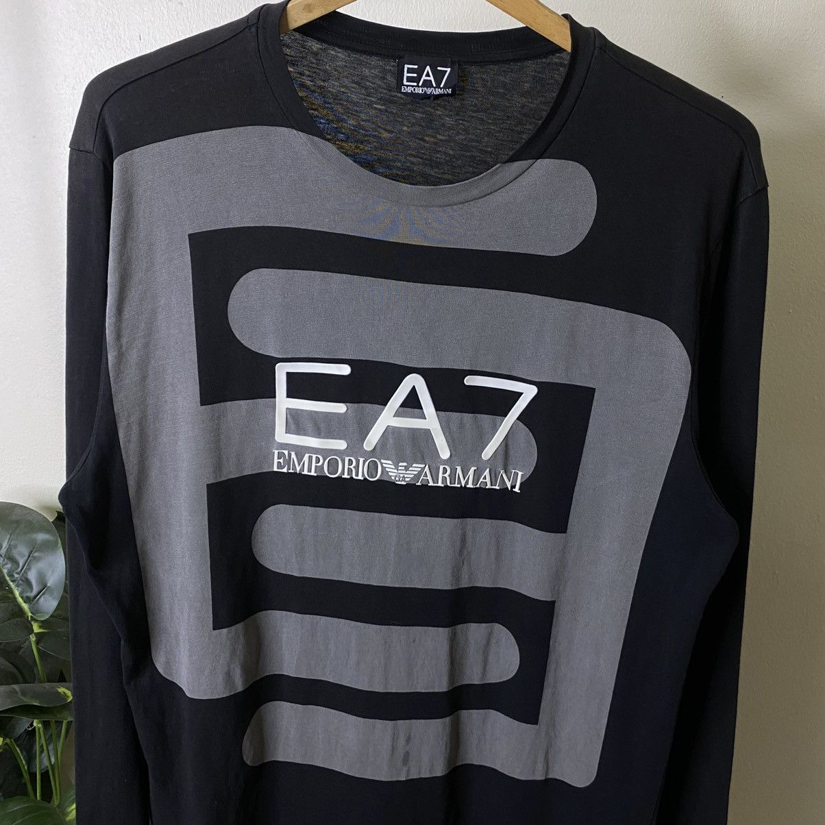 Emporio Armani EA7 LS T Shirt Size US L / EU 52-54 / 3 - 2 Thumbnail