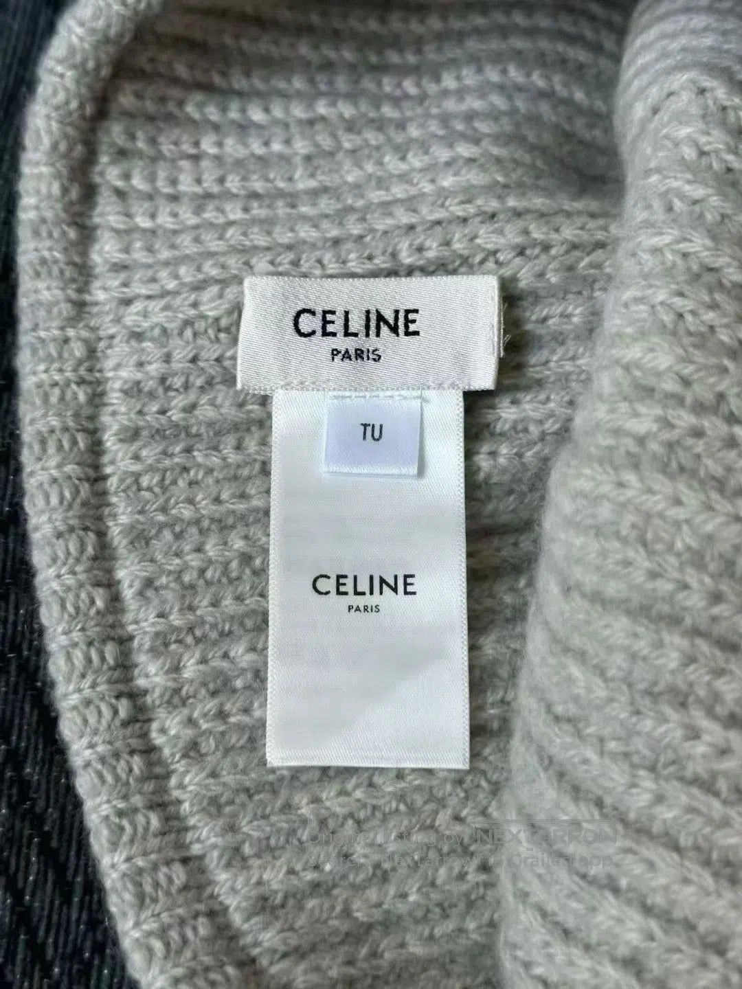 Celine CELINE Triumph Gate Cashmere Beanie| Size ONE SIZE - 2 Thumbnail