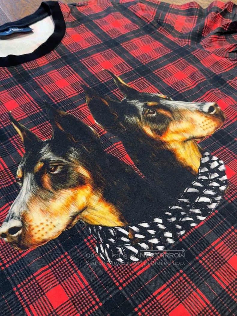 Givenchy Givenchy Dog Head Short Sleeve T-Shirt Size US L / EU 52-54 / 3 - 3 Thumbnail