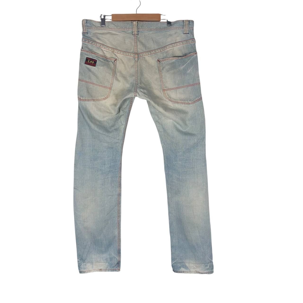Lee Vintage Lee Distressed Light Wash Jeans Size US 38 / EU 54 - 4 Thumbnail