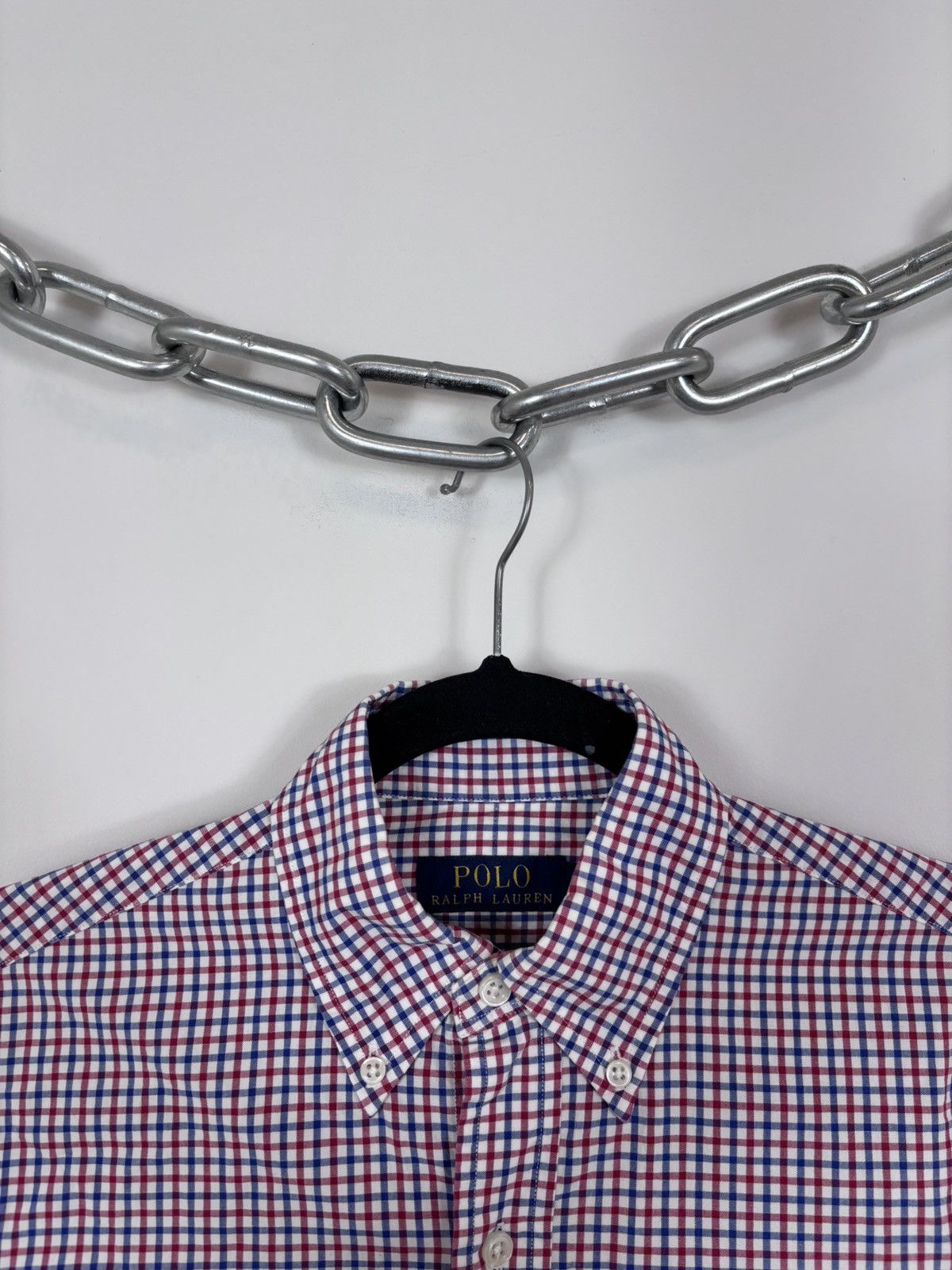Polo Ralph Lauren Polo Ralph Lauren Men’s Gingham Check Button Down Shirt Size US XS / EU 42 / 0 - 4 Thumbnail