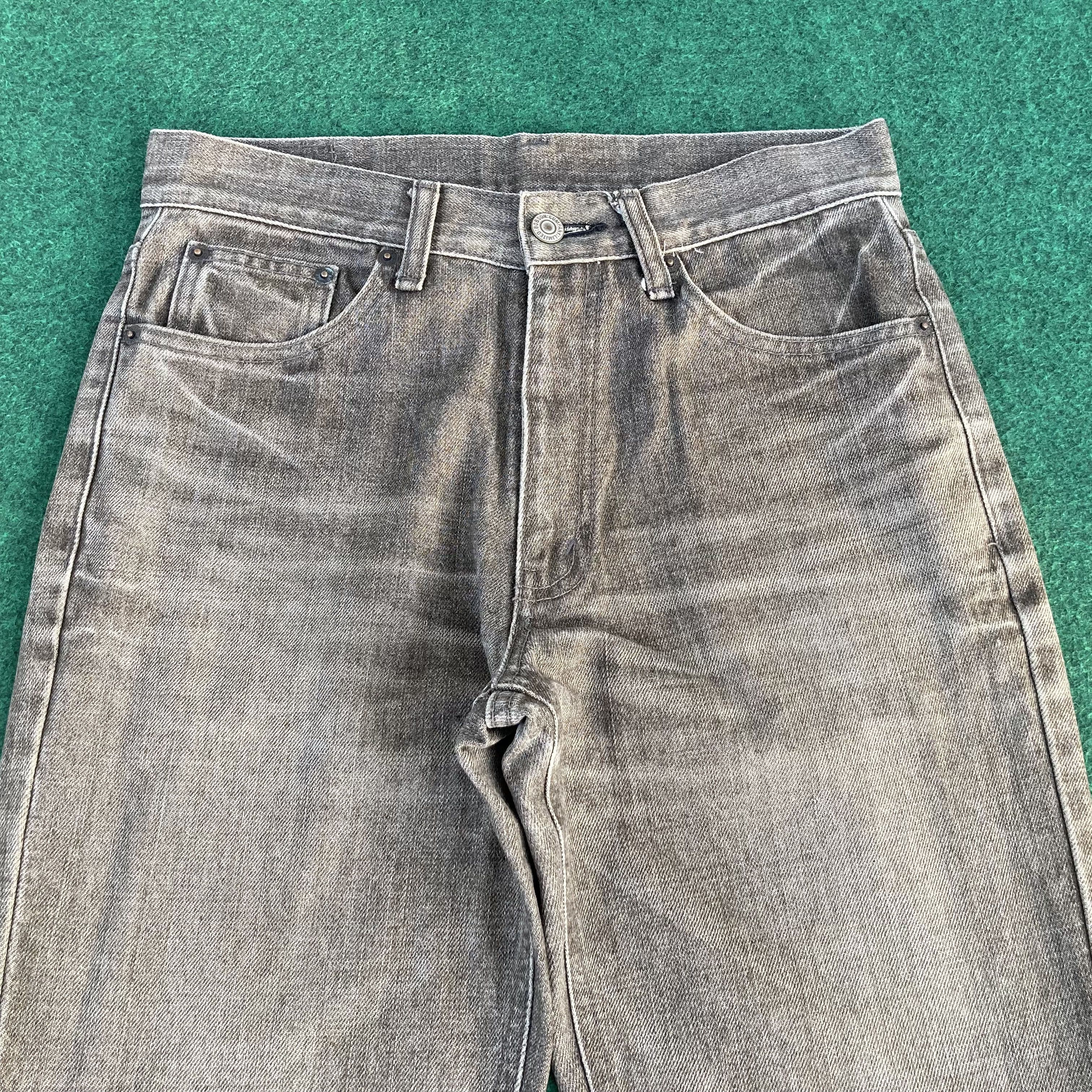Japanese Brand × Vintage Vtg Bobson Denim Bootcut Flared Faded Jeans Size US 28 / EU 44 - 3 Thumbnail