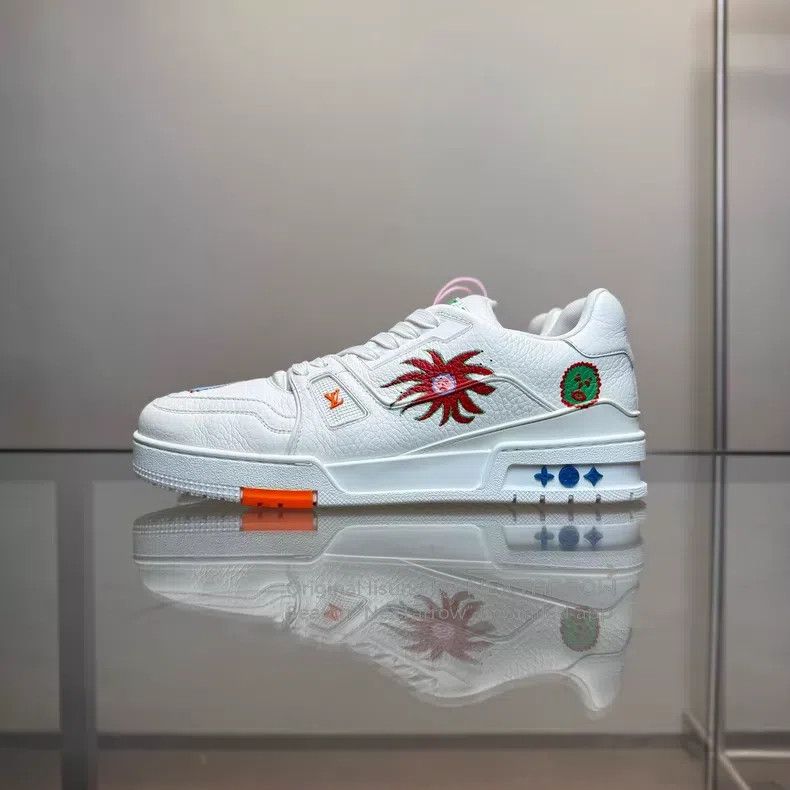 Louis Vuitton Louis Vuitton TRAINER Yayoi Kusama shoes Size US 7 / EU 40 - 5 Thumbnail