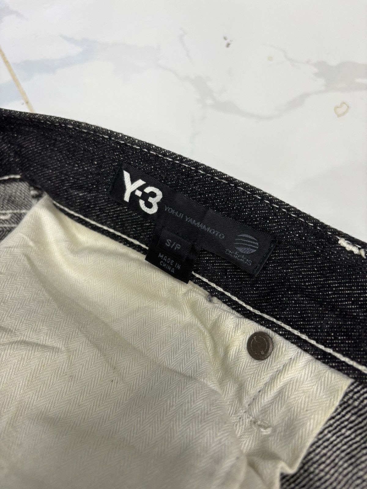 Yohji Yamamoto Y3 Adidas Black Vintage Classic Denim Jeans