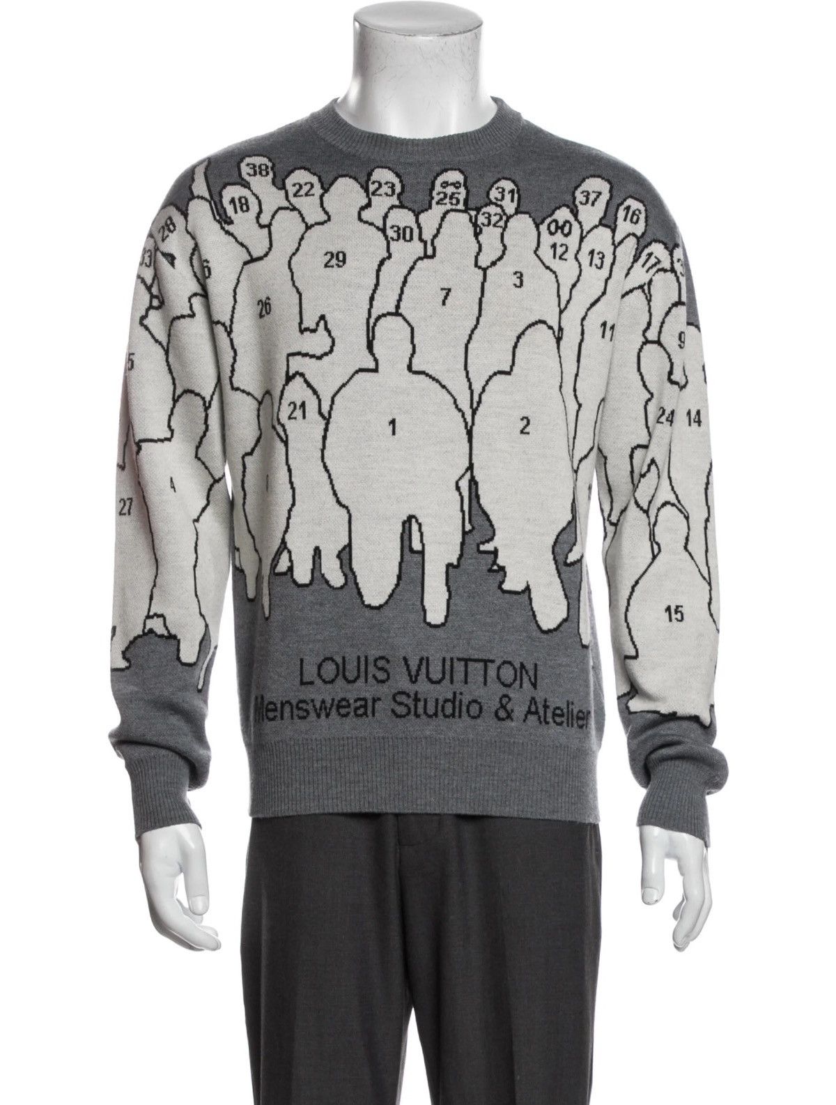 Louis Vuitton louis vuitton x virgil abloh sweater Size US M / EU 48-50 / 2 - 1 Thumbnail